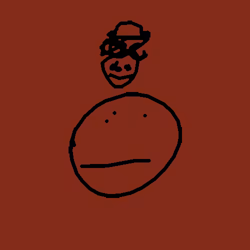 Basquiat Doodles: Basquiat #2538