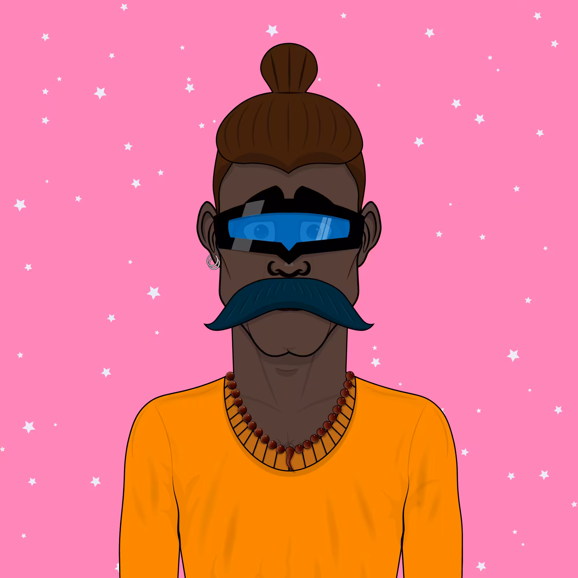 Mustachioed #89