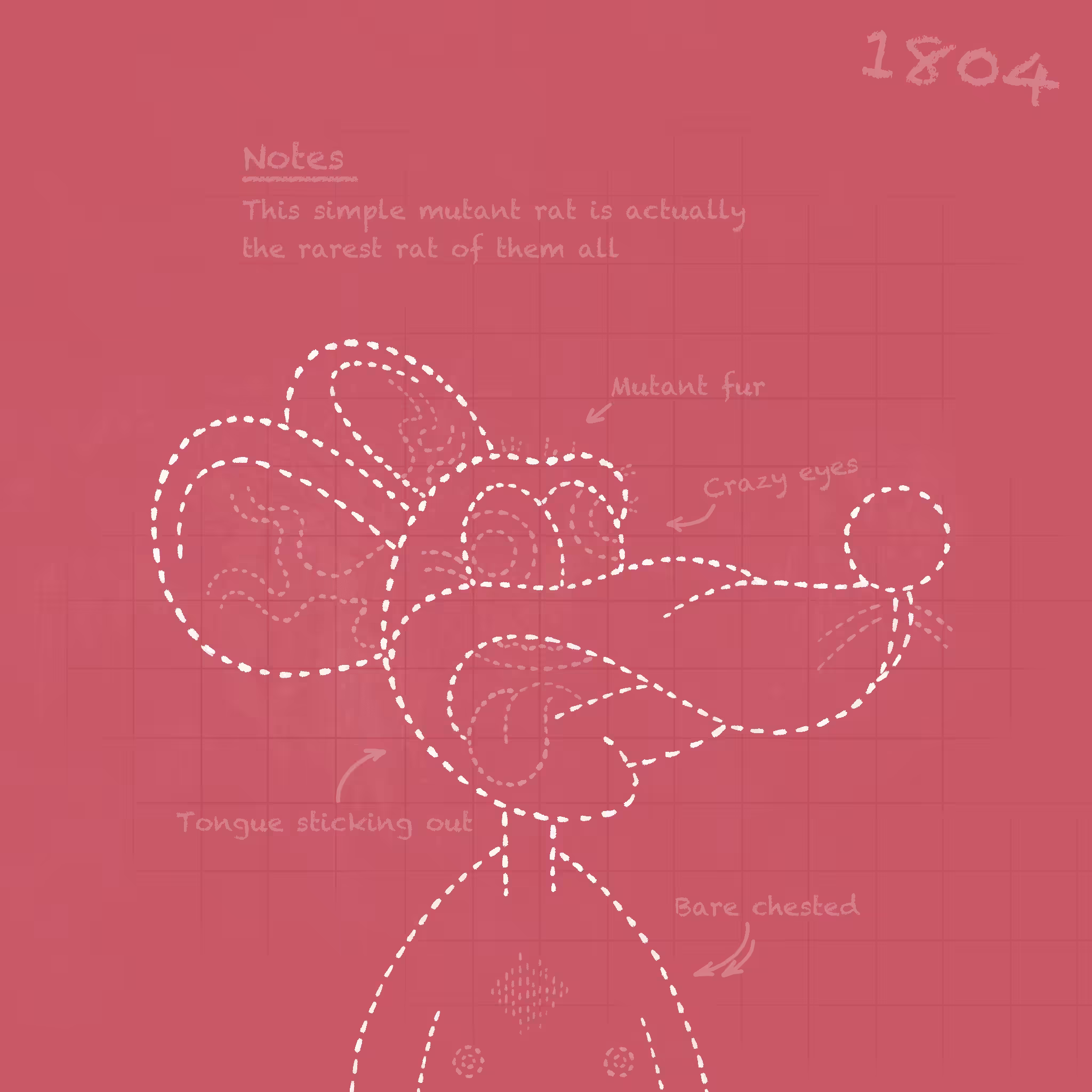Sewer Rat Blueprint 1804