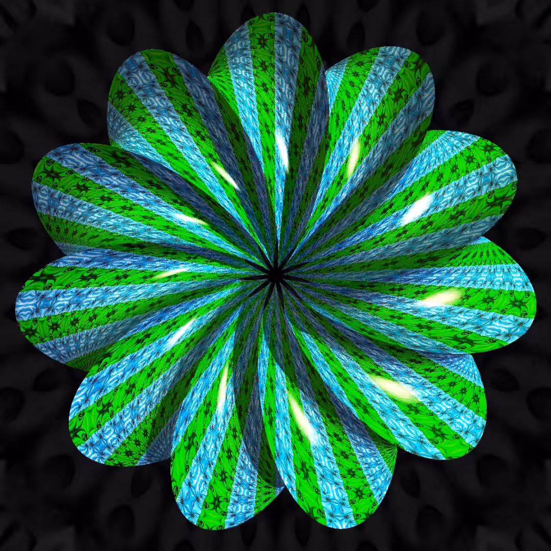 Green A Flat Sky Blue E Harmony