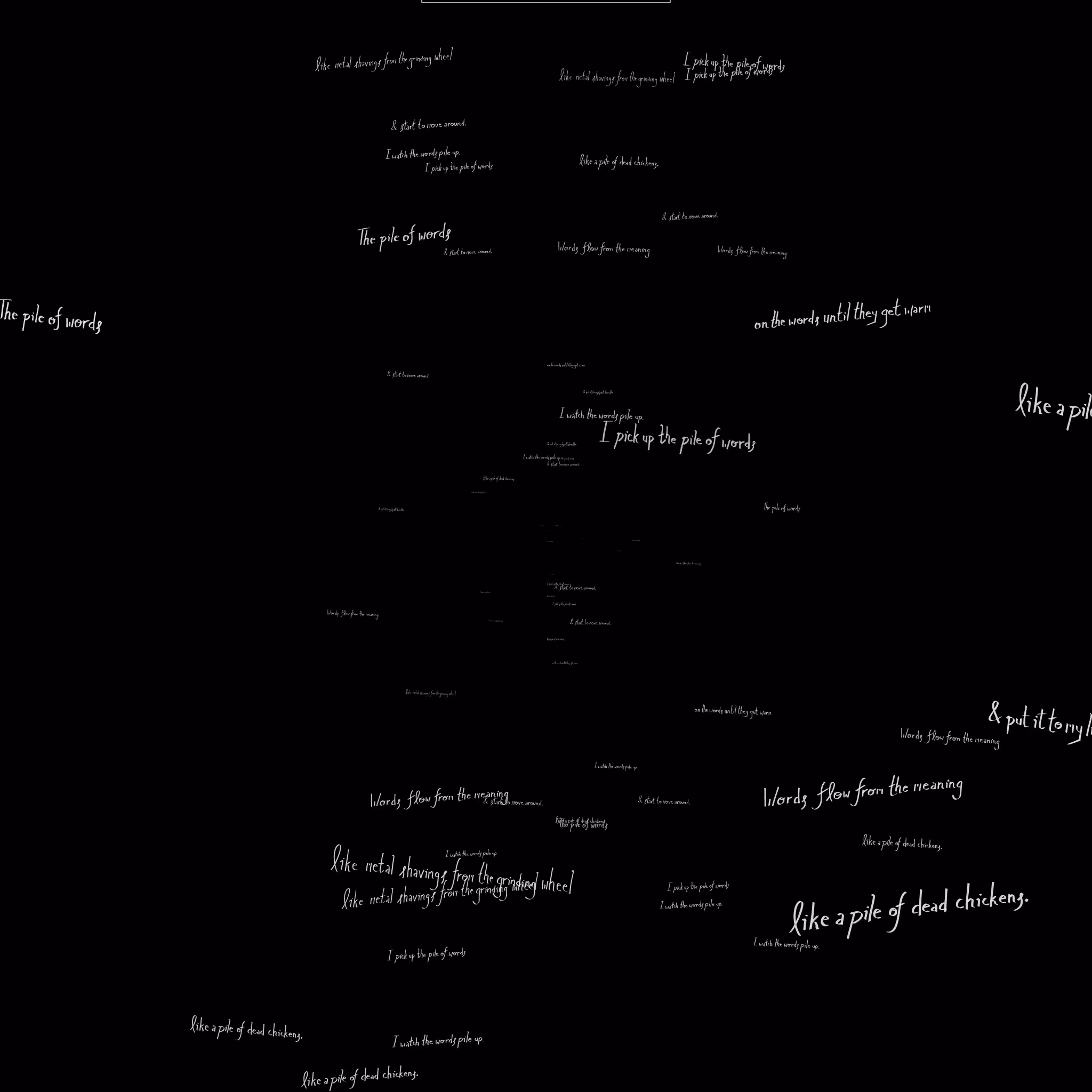Wordflow #8
