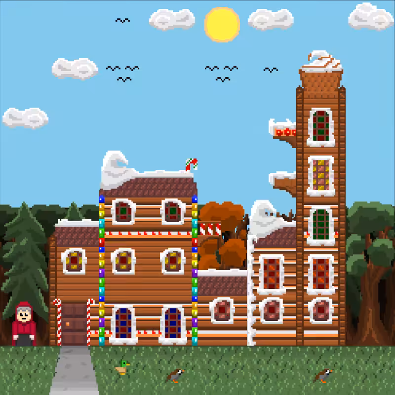 2D Mansion Candy House #76