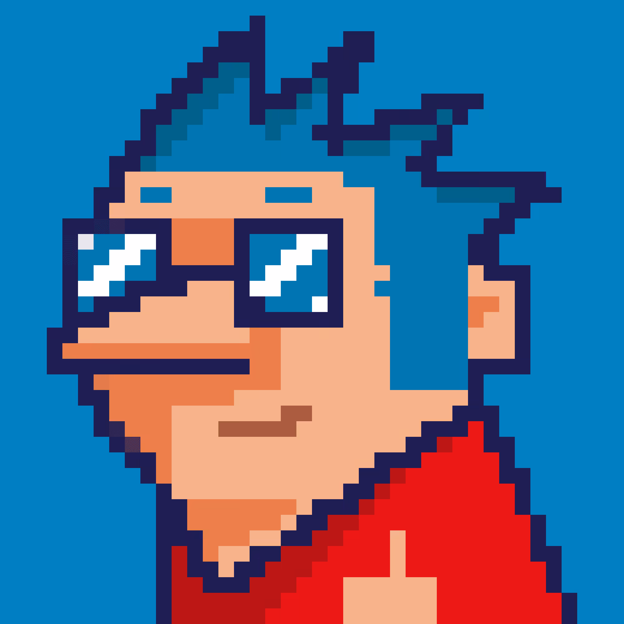 BlueHairGuy #039