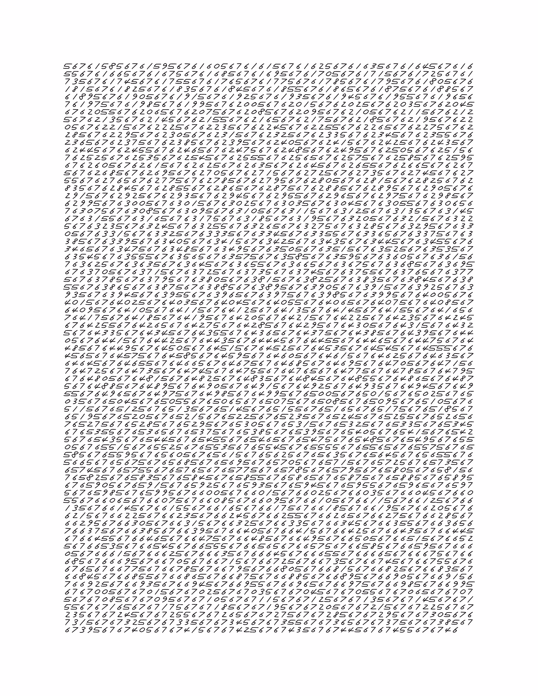 Endless (5,607,250 to Infinity) #218