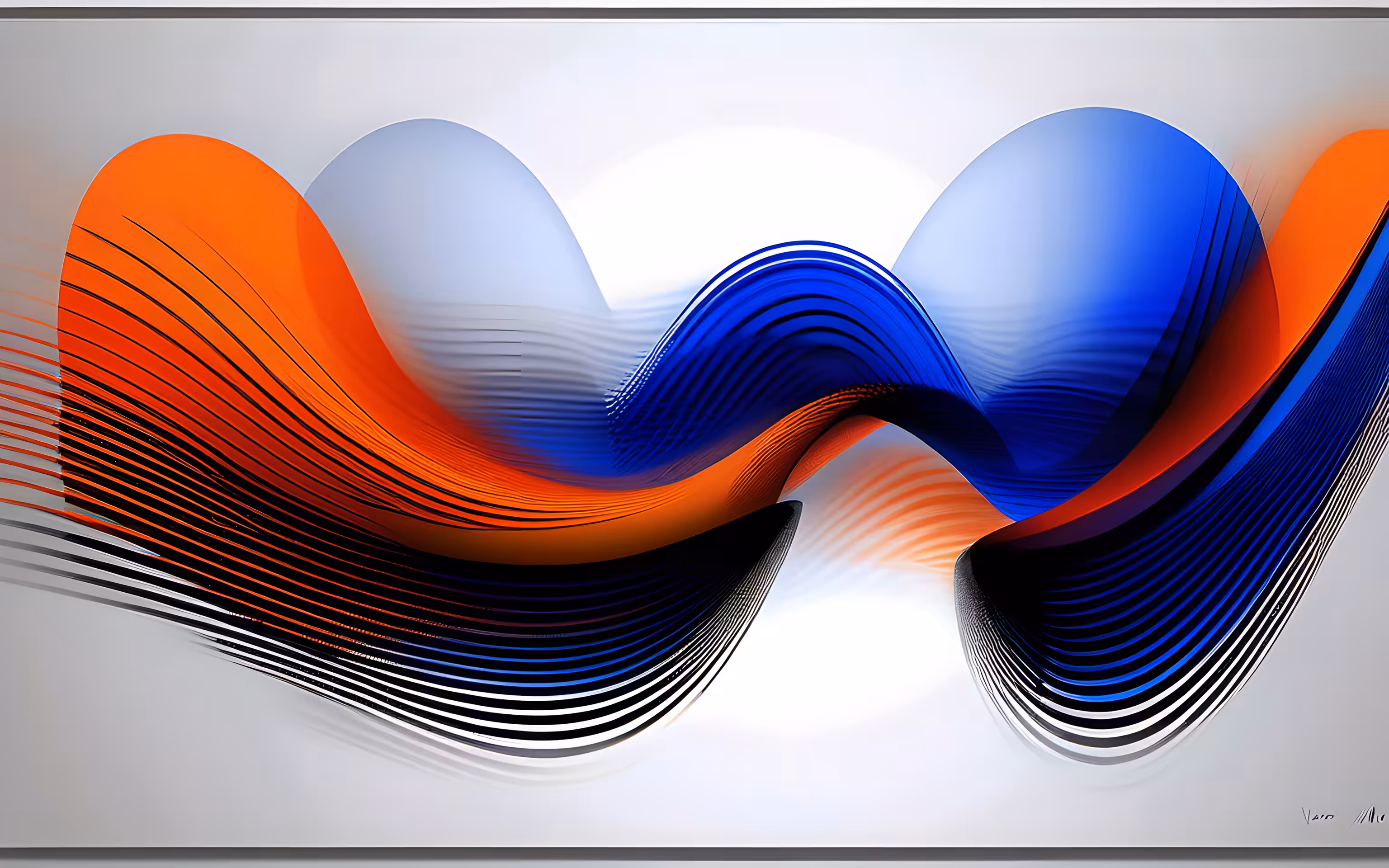 AI imagines famous generative artworks #255