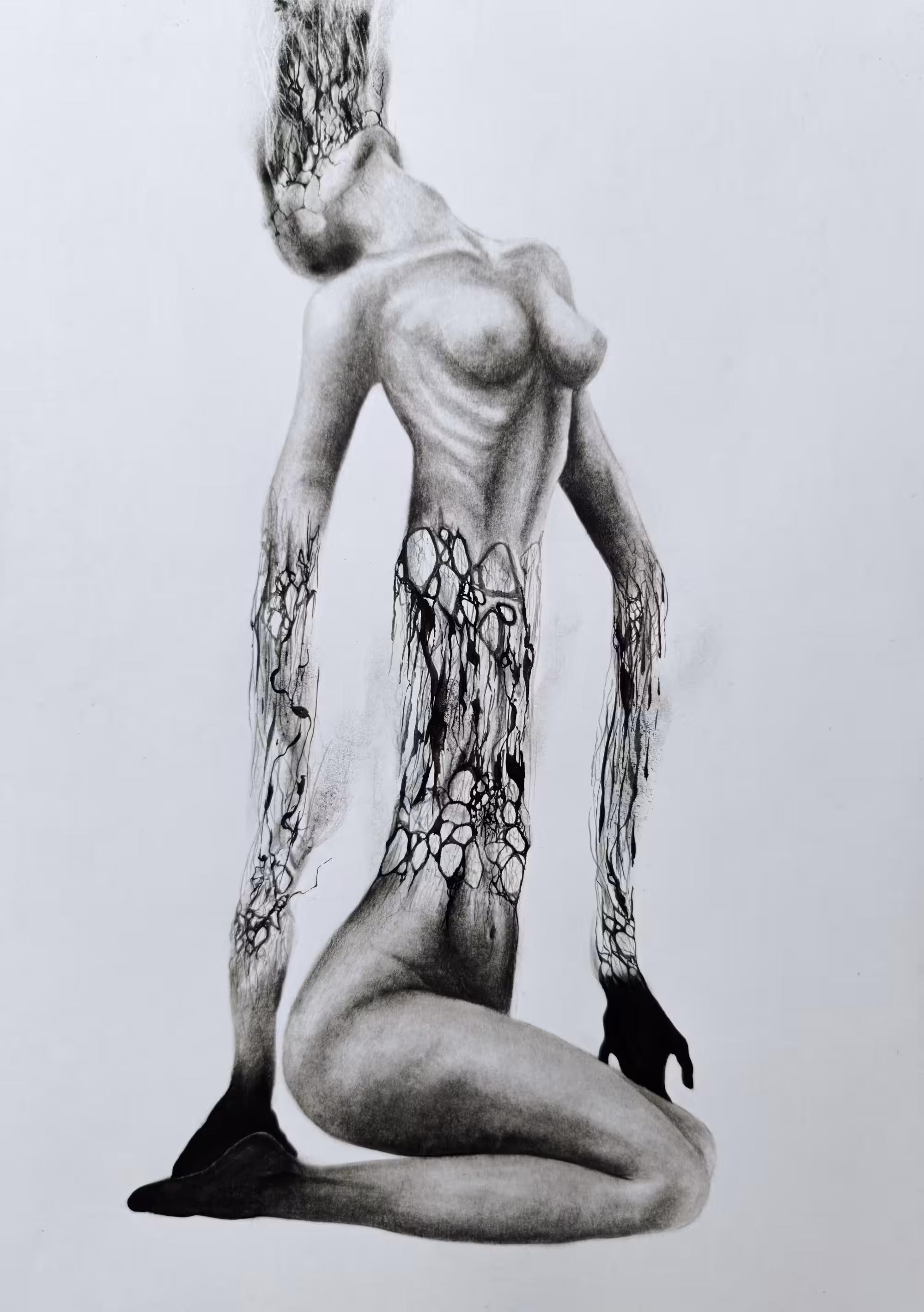 SHADOWS (pencil art): Temptress