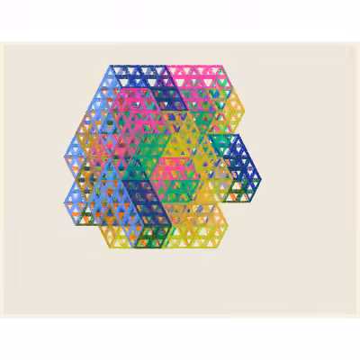 Brutalist Mesh Paintings #1