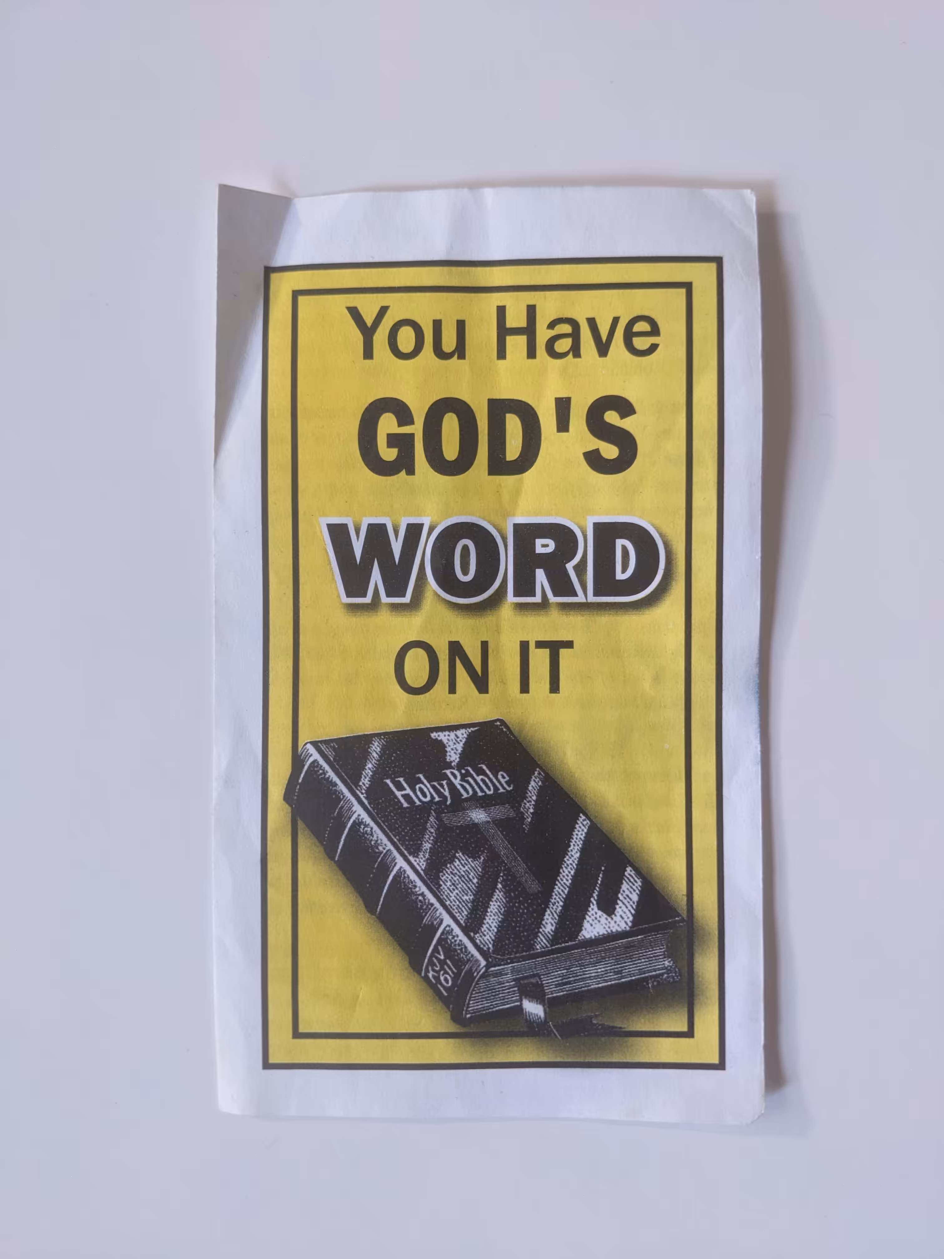 You Have GOD'S WORD ON IT