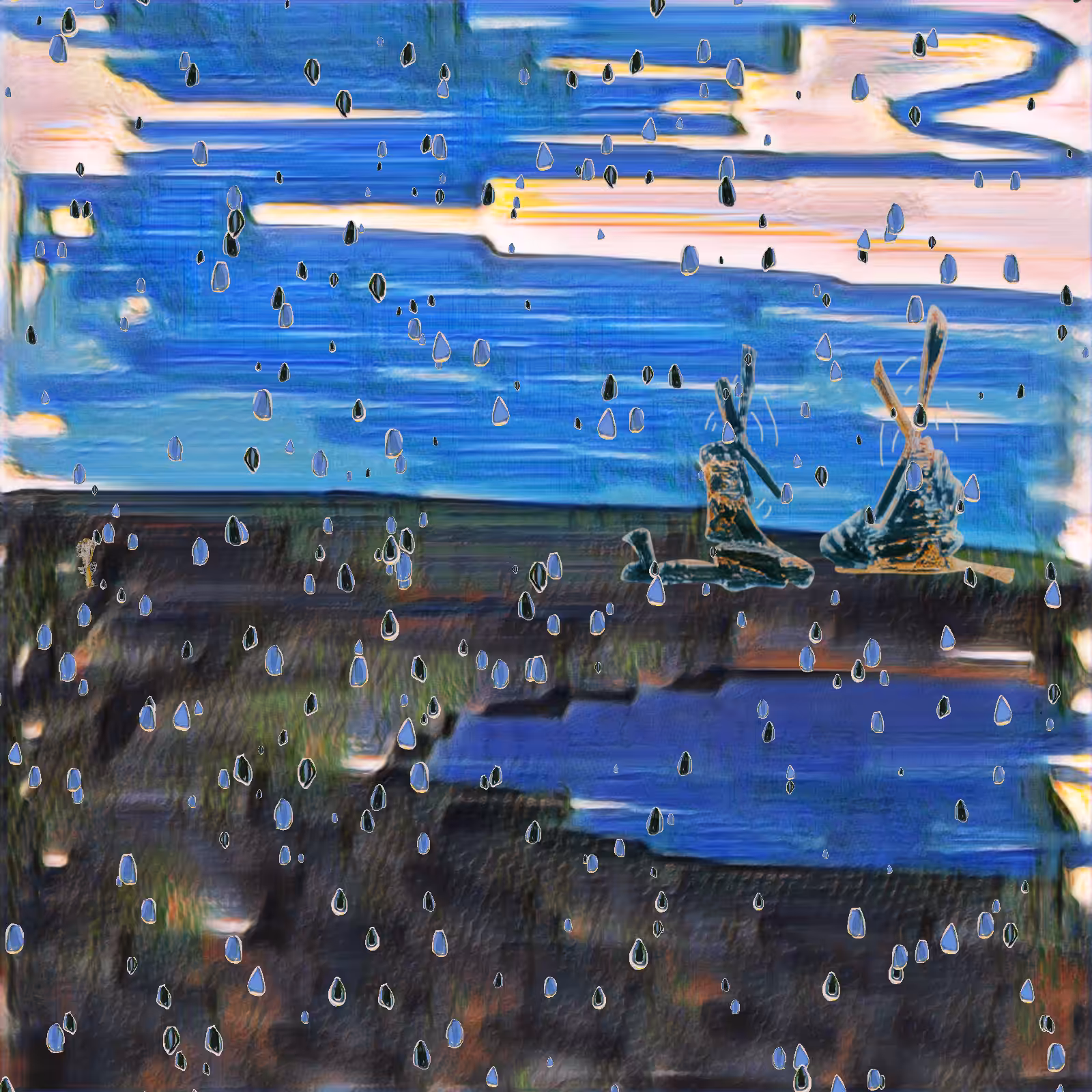 Painted Rain #18