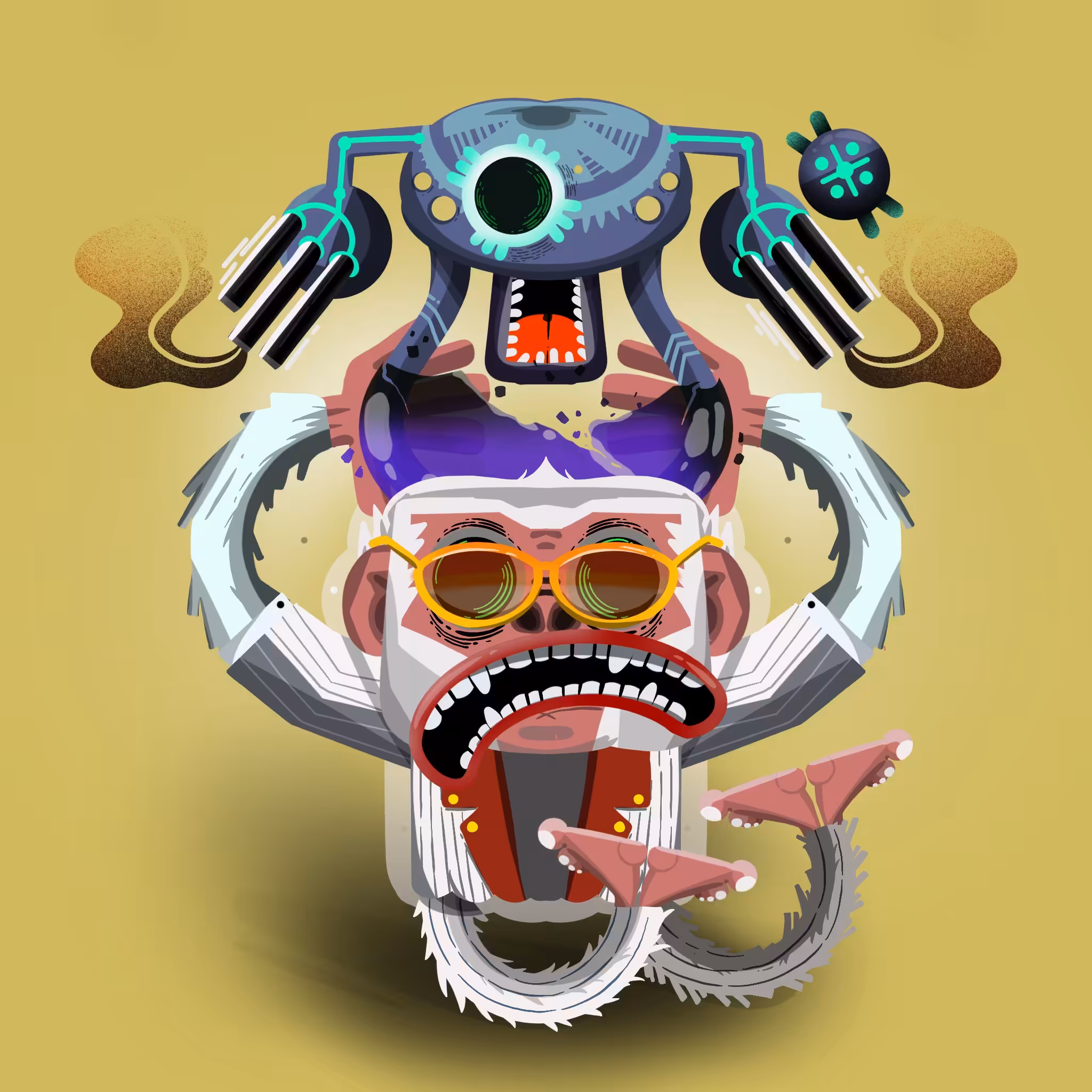 nightmare of mafia ape 033