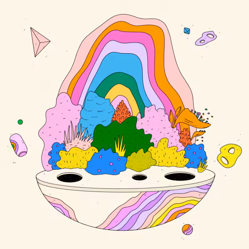 🌈🌴🪐 #84
