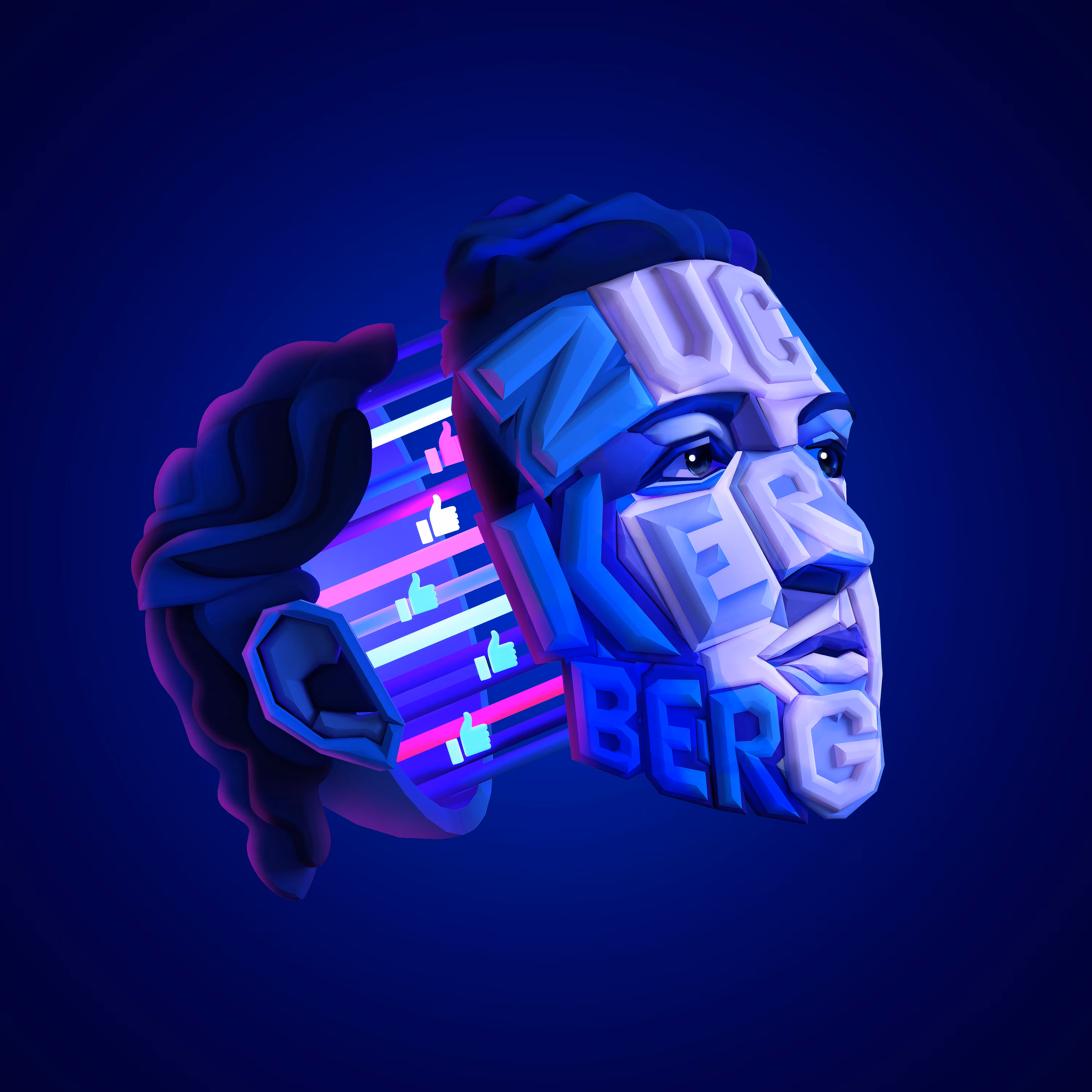 ZUCKERBERG lettering