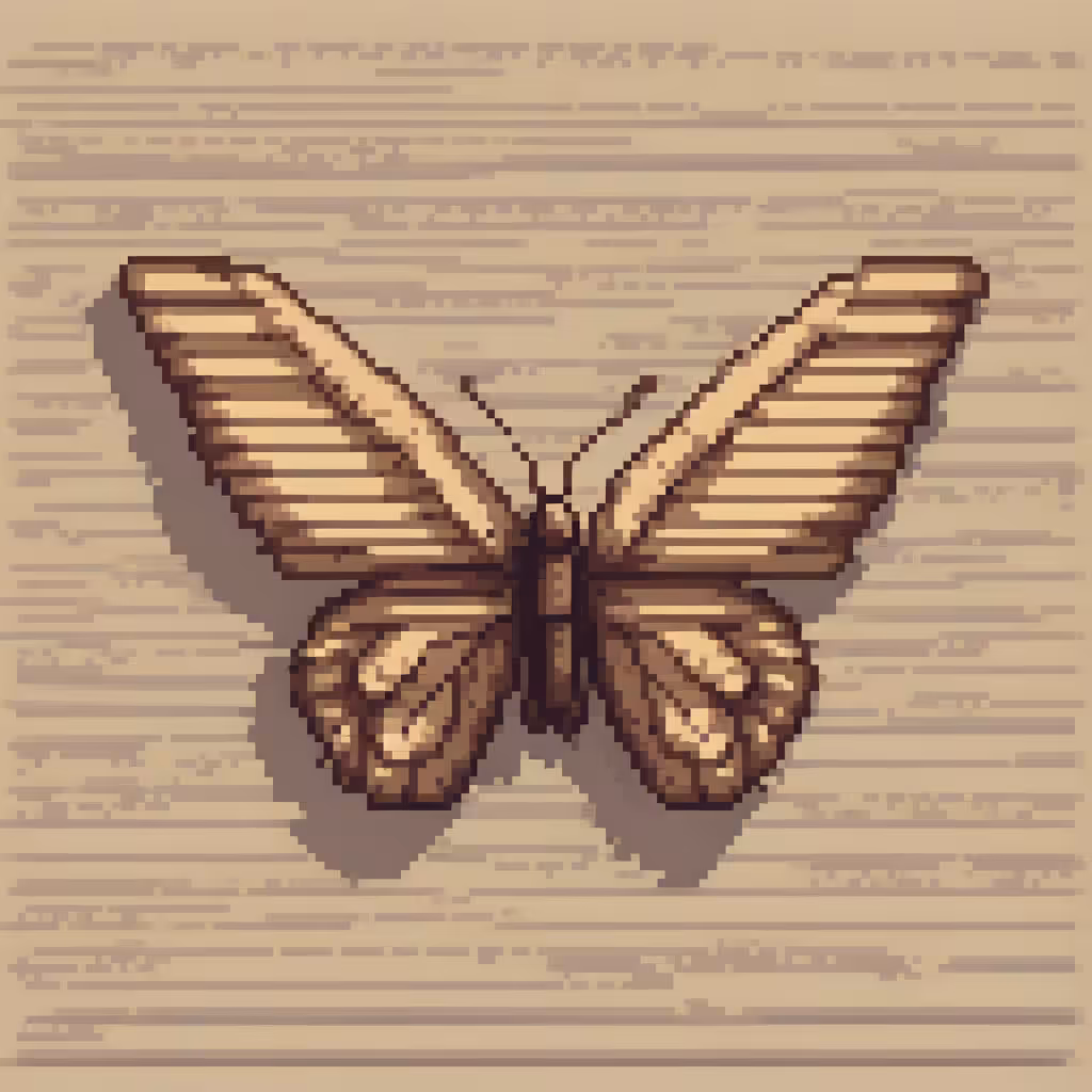 Eternal Scroll Butterfly