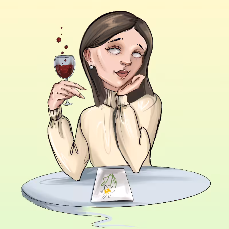Girl at the table #27