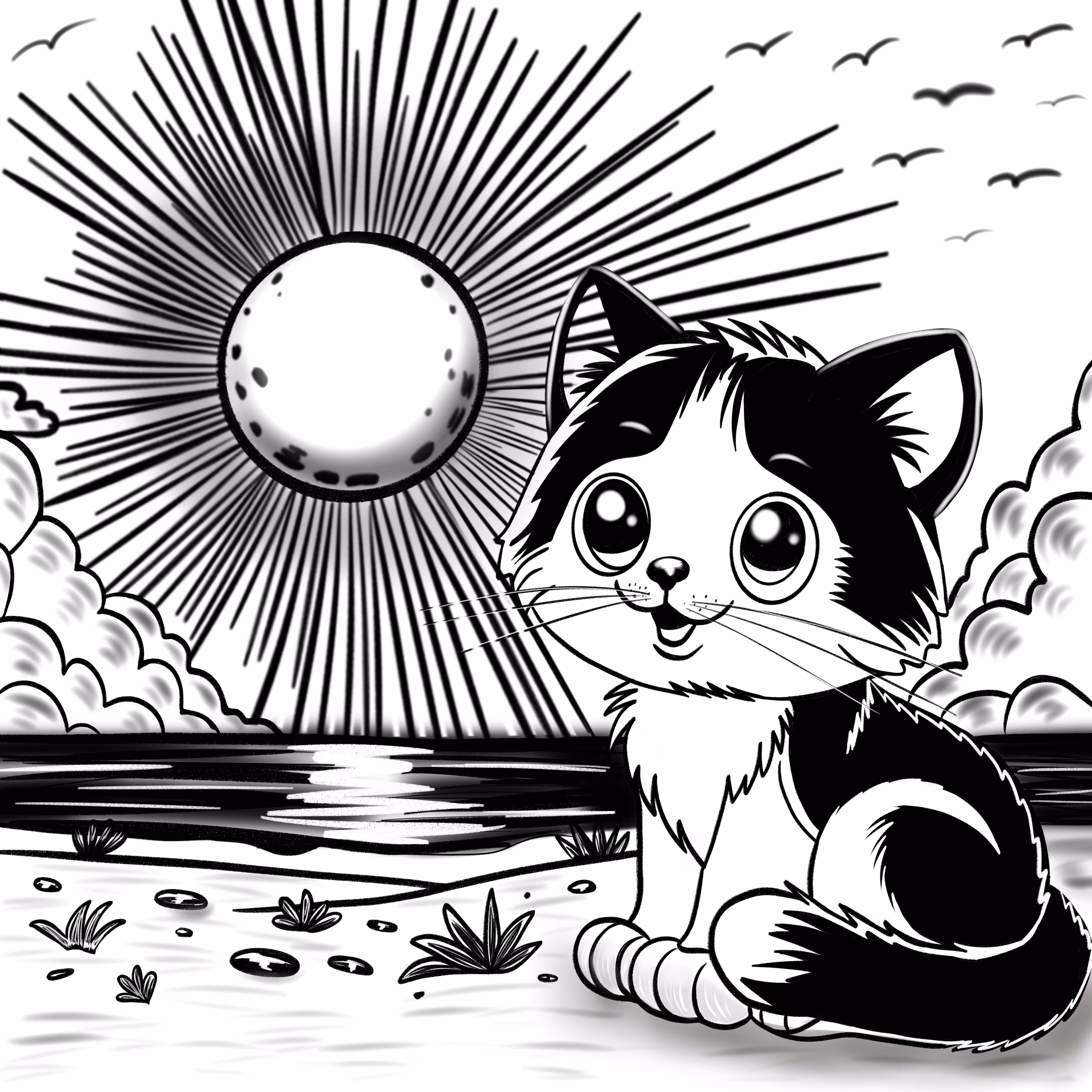Inktober 2024: Sun