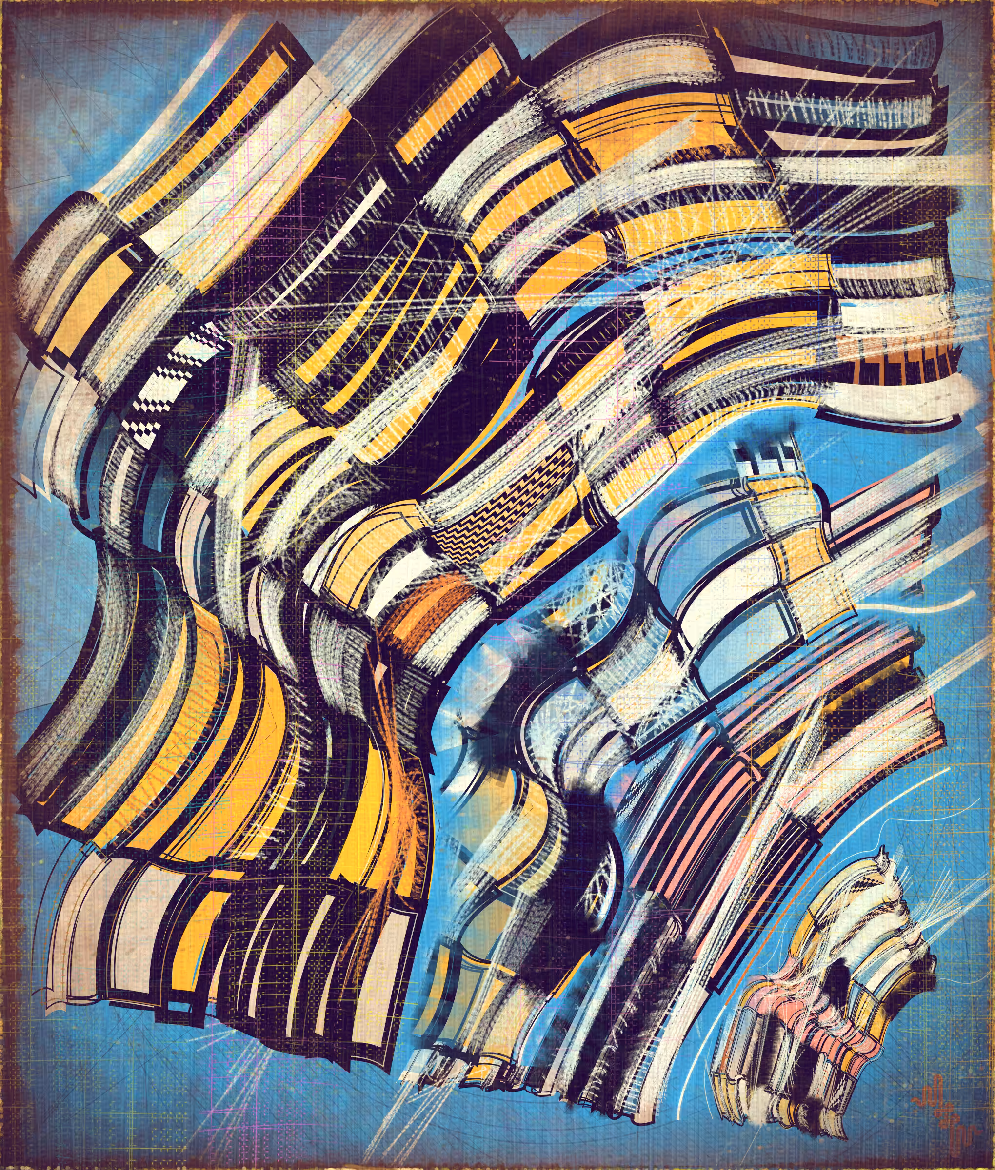 Amplitudes of Canvas #456