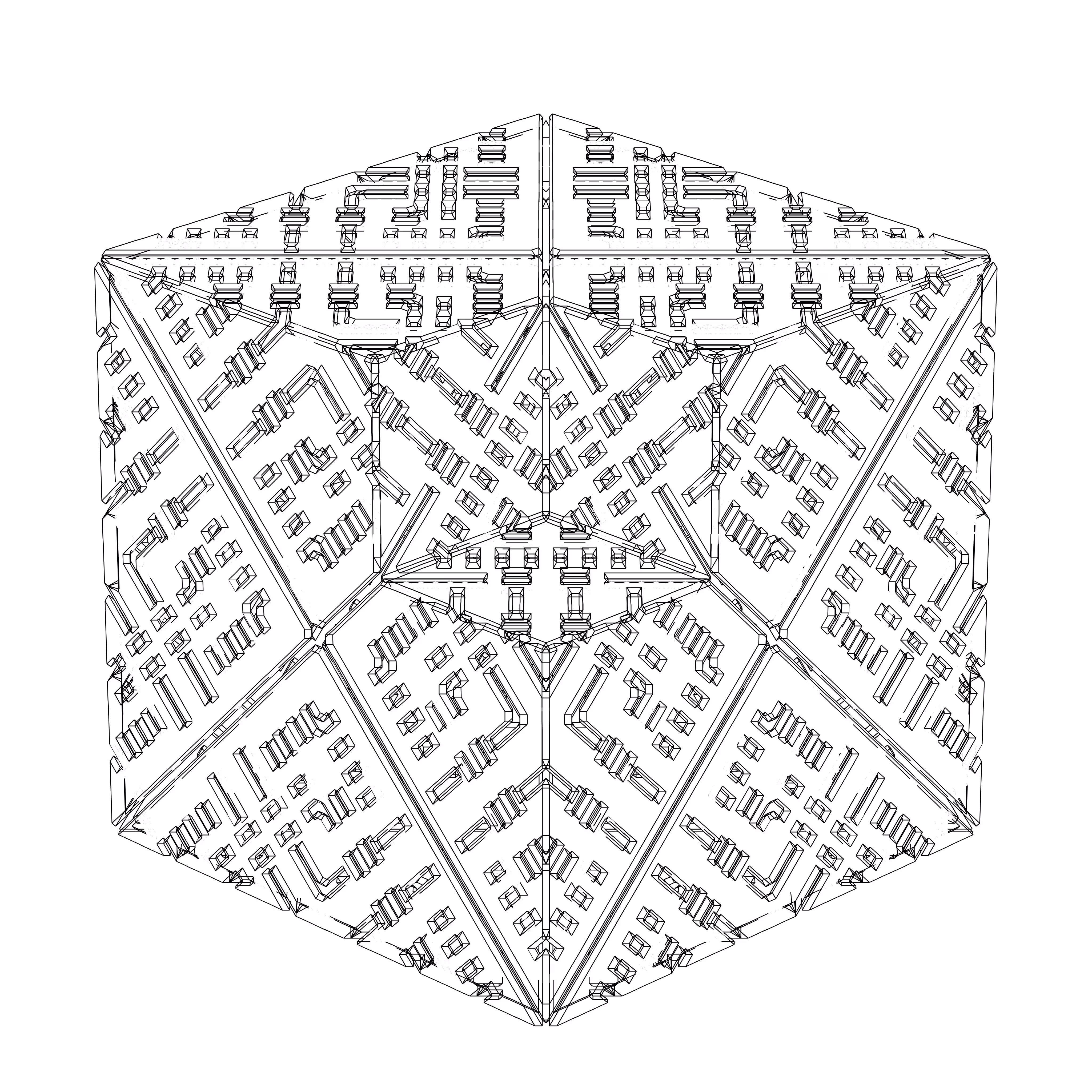 LL21 Alien Art Cube #376