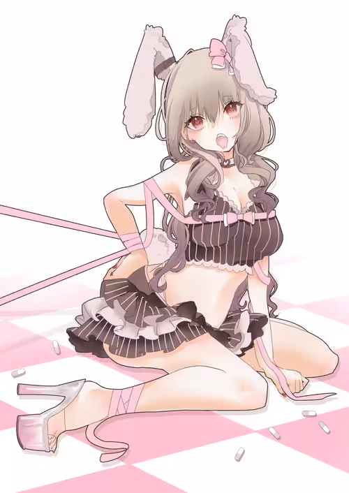 concept cafe girl collection: そくばくうさぎさんわーるど