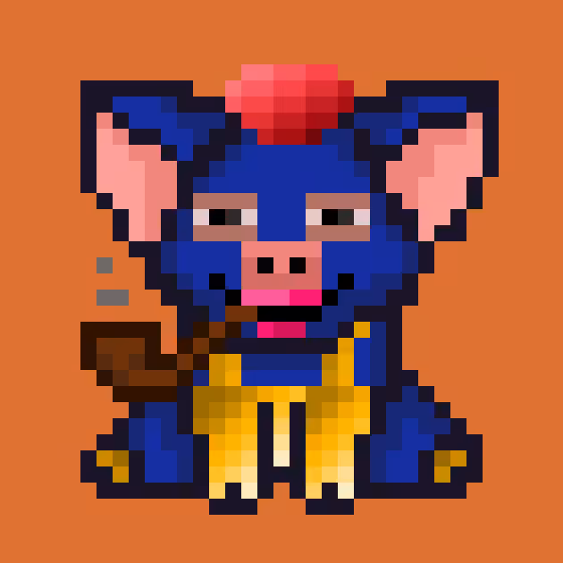 Punk Pig #00178