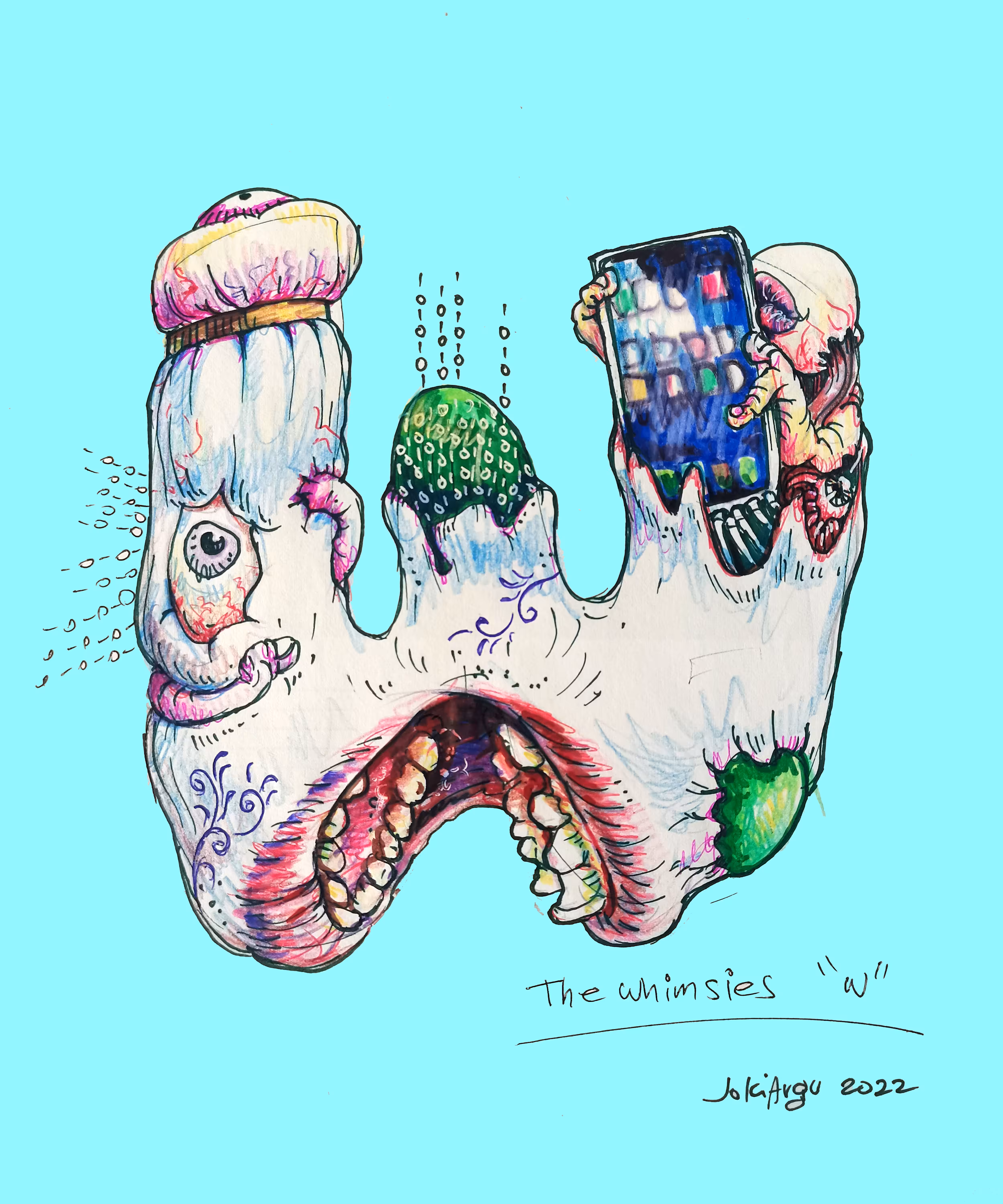 the letter w