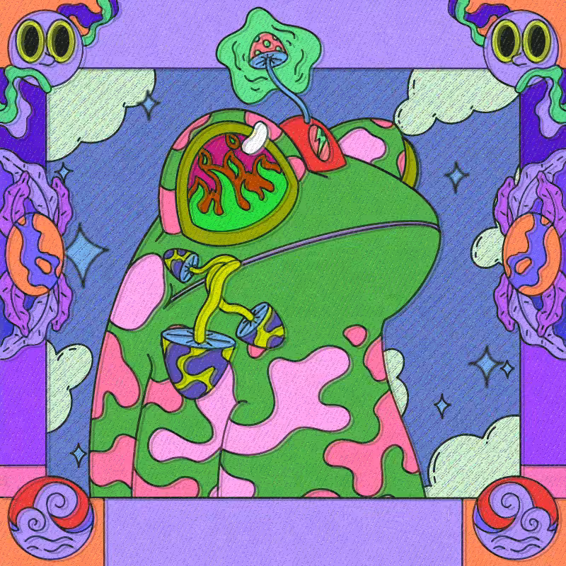 Blue Toad #86