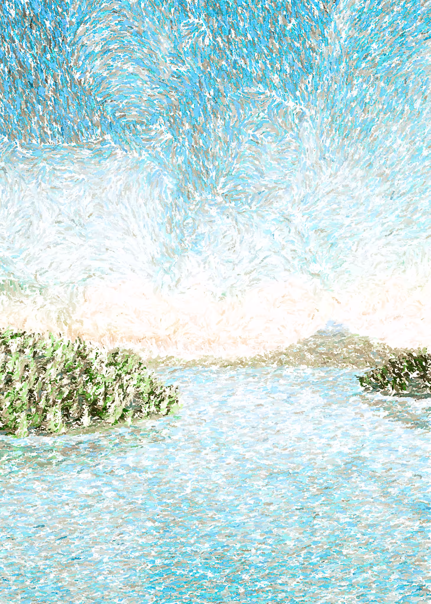 Rodeo posts: Rendering summer in progress