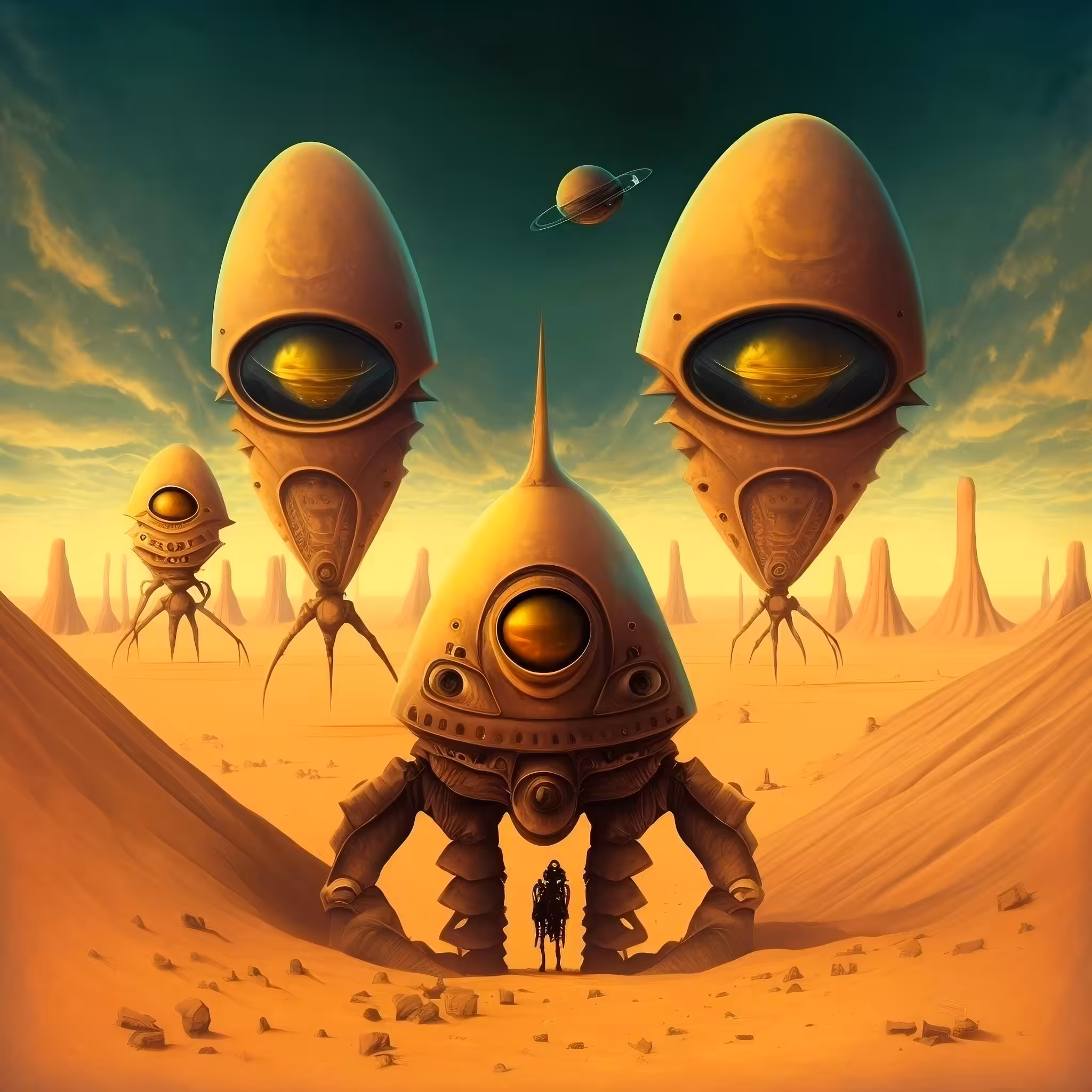 Aliens on Mars