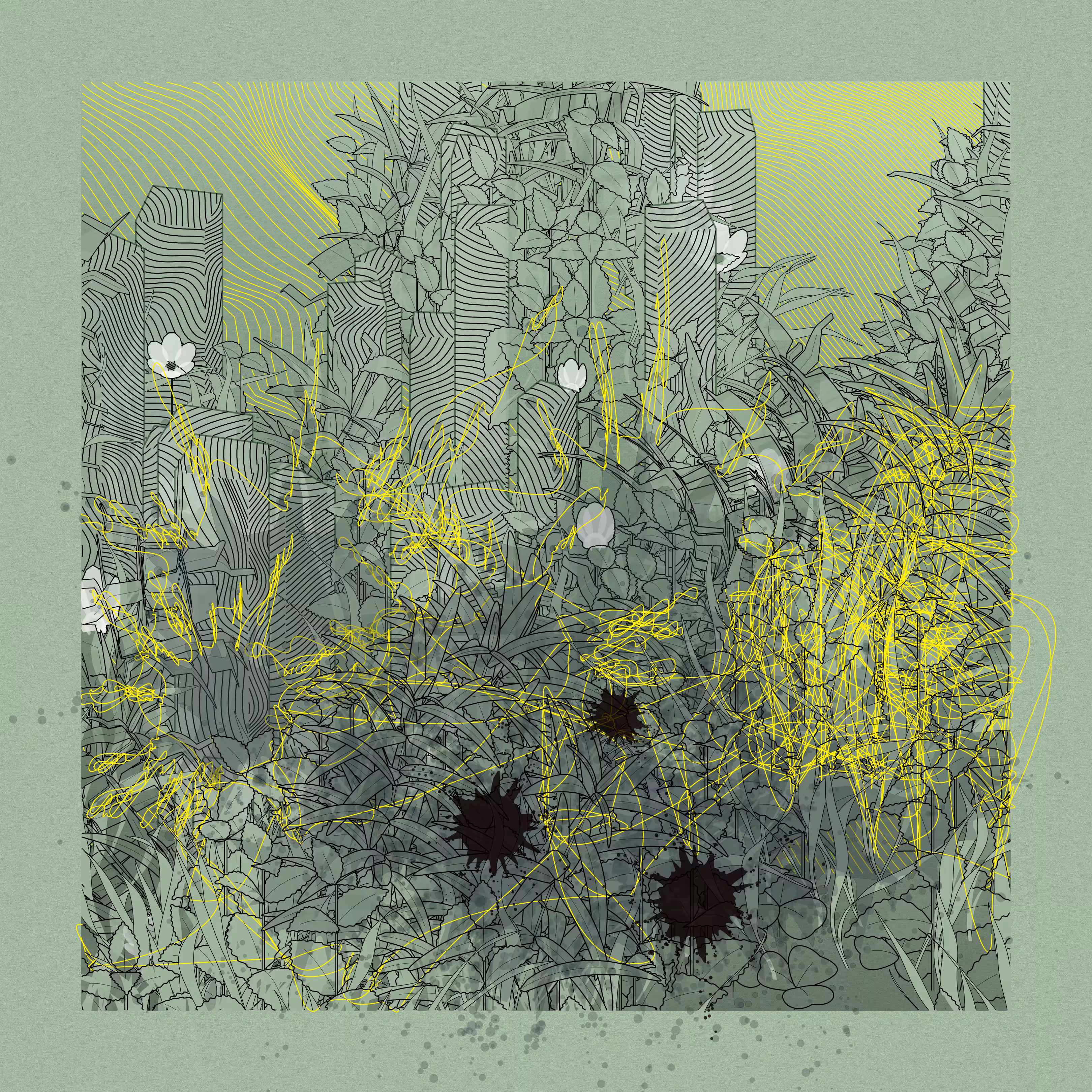 Landscape with Carbon Capture #487