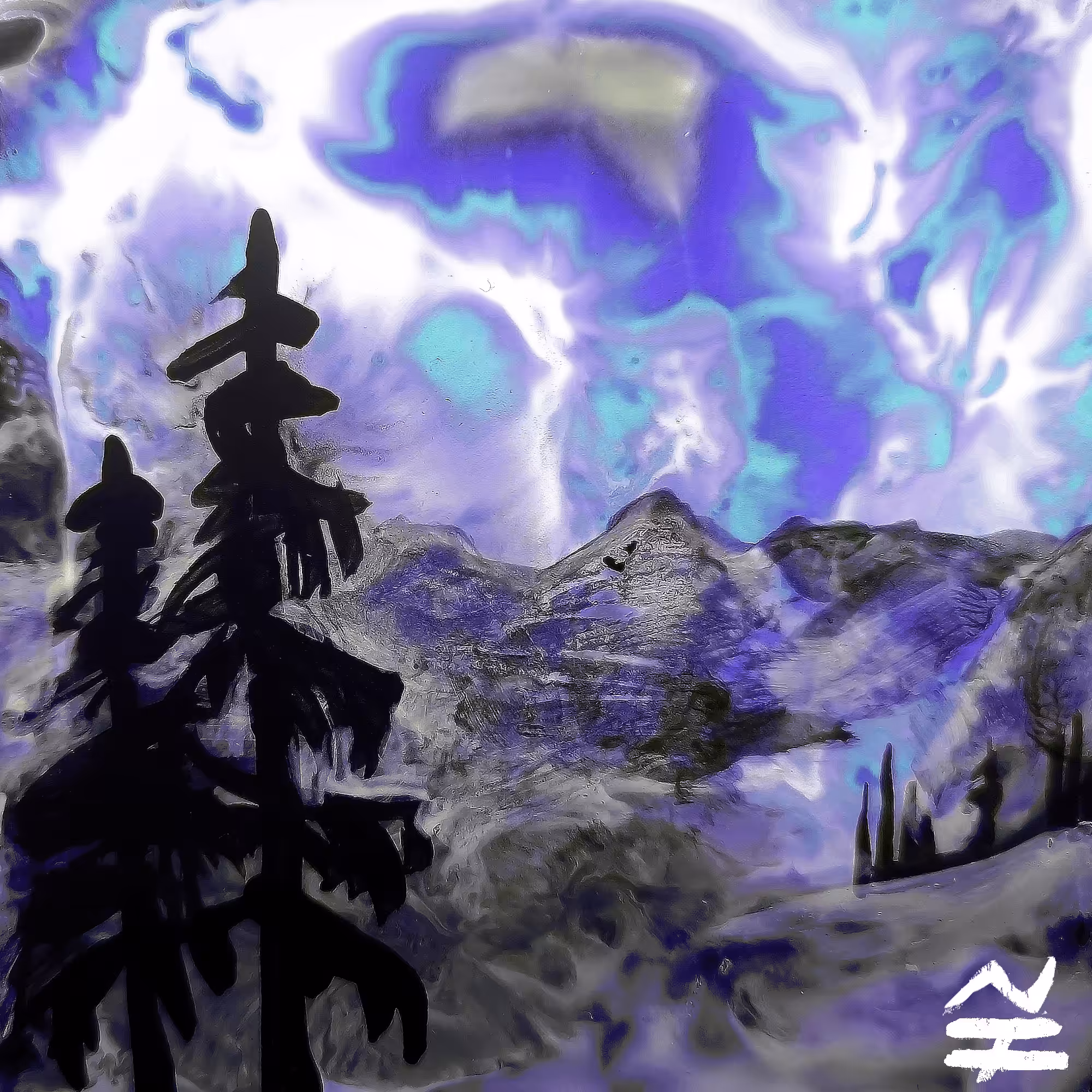 Fluidscape №85 Storm ≆