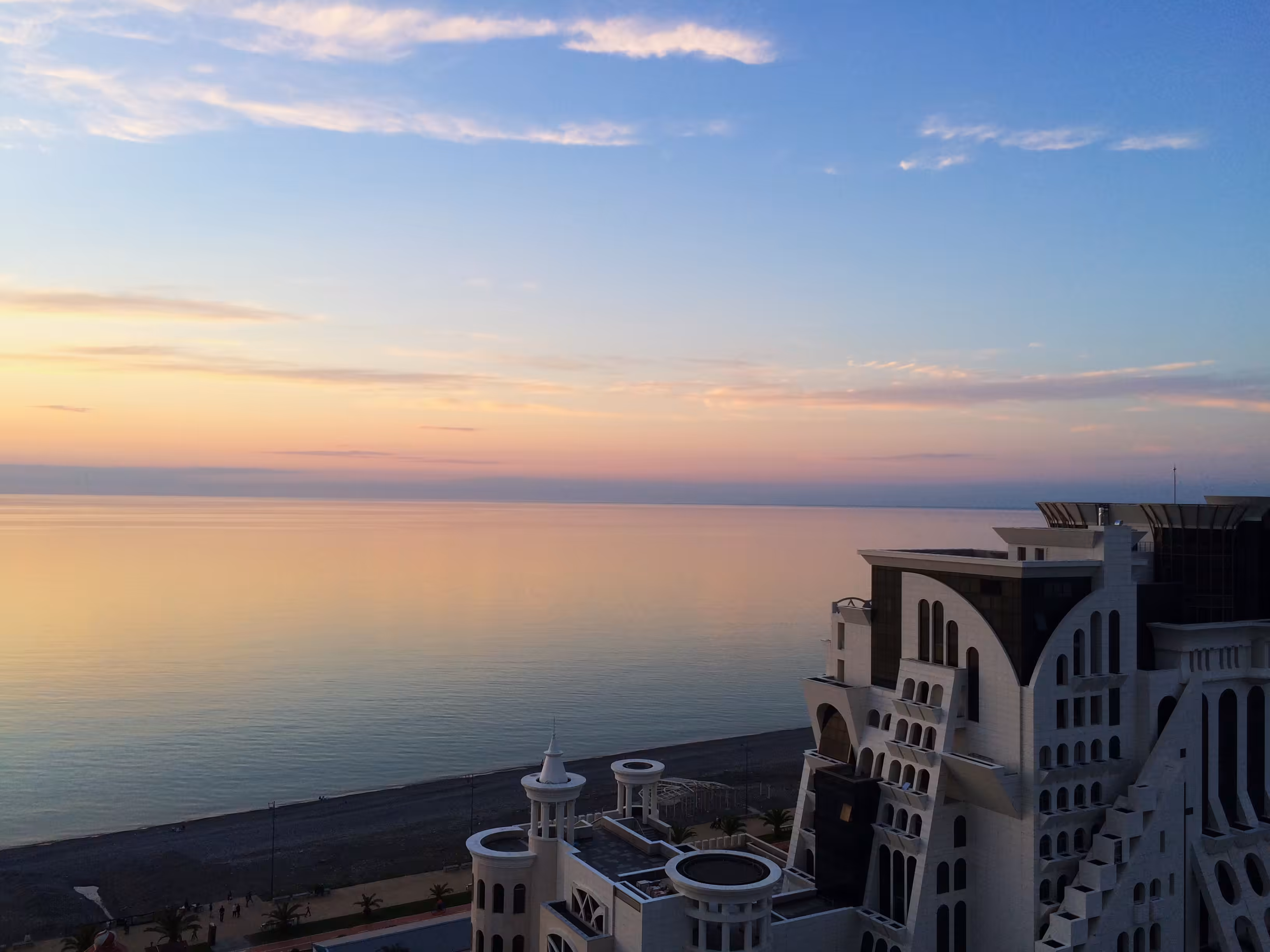 Sunset, Batumi Beach Black Sea🌅