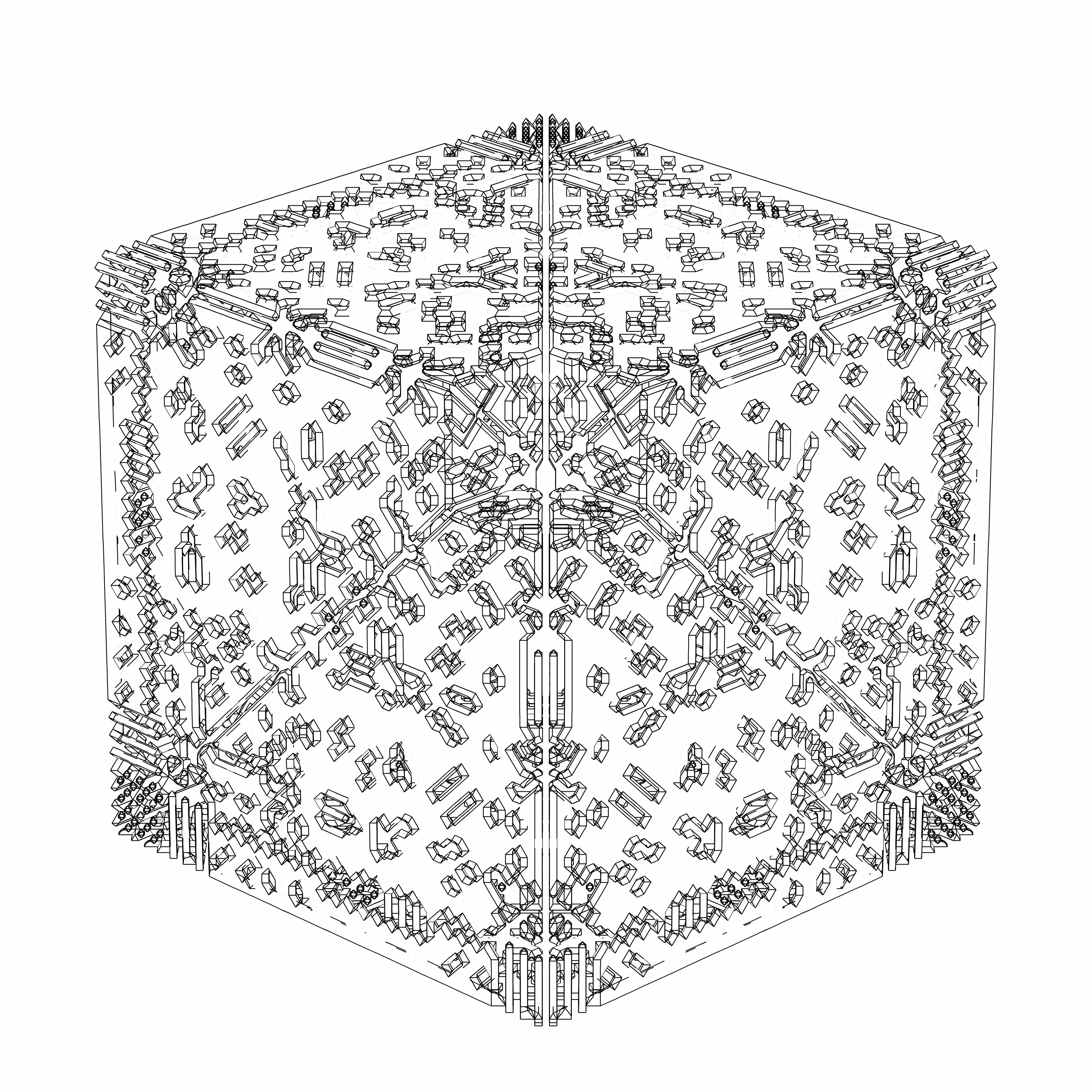 LL21 Alien Art Cube #602