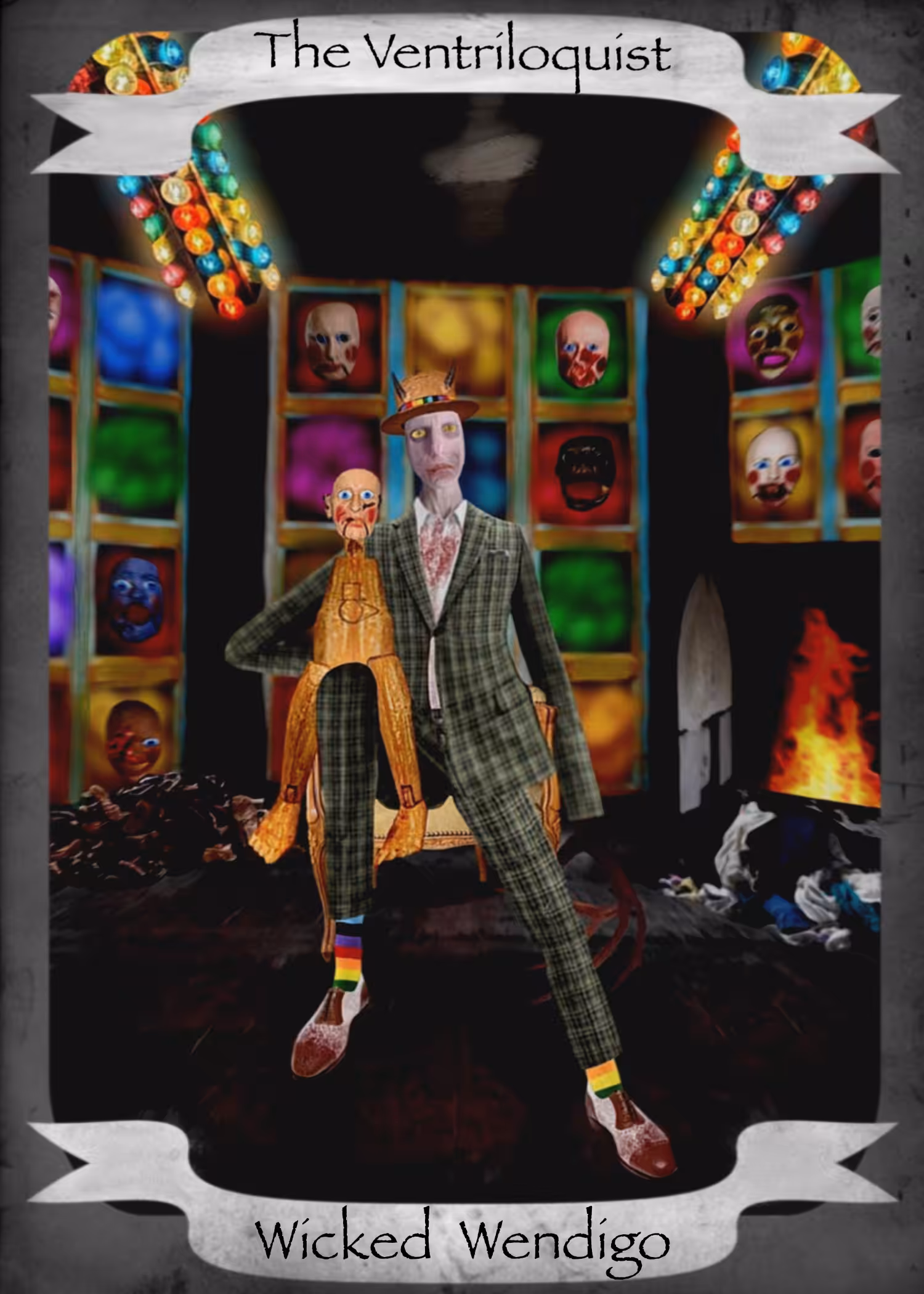Cirque du Bizarre - Thr Ventriloquist - Wicked Wendigo