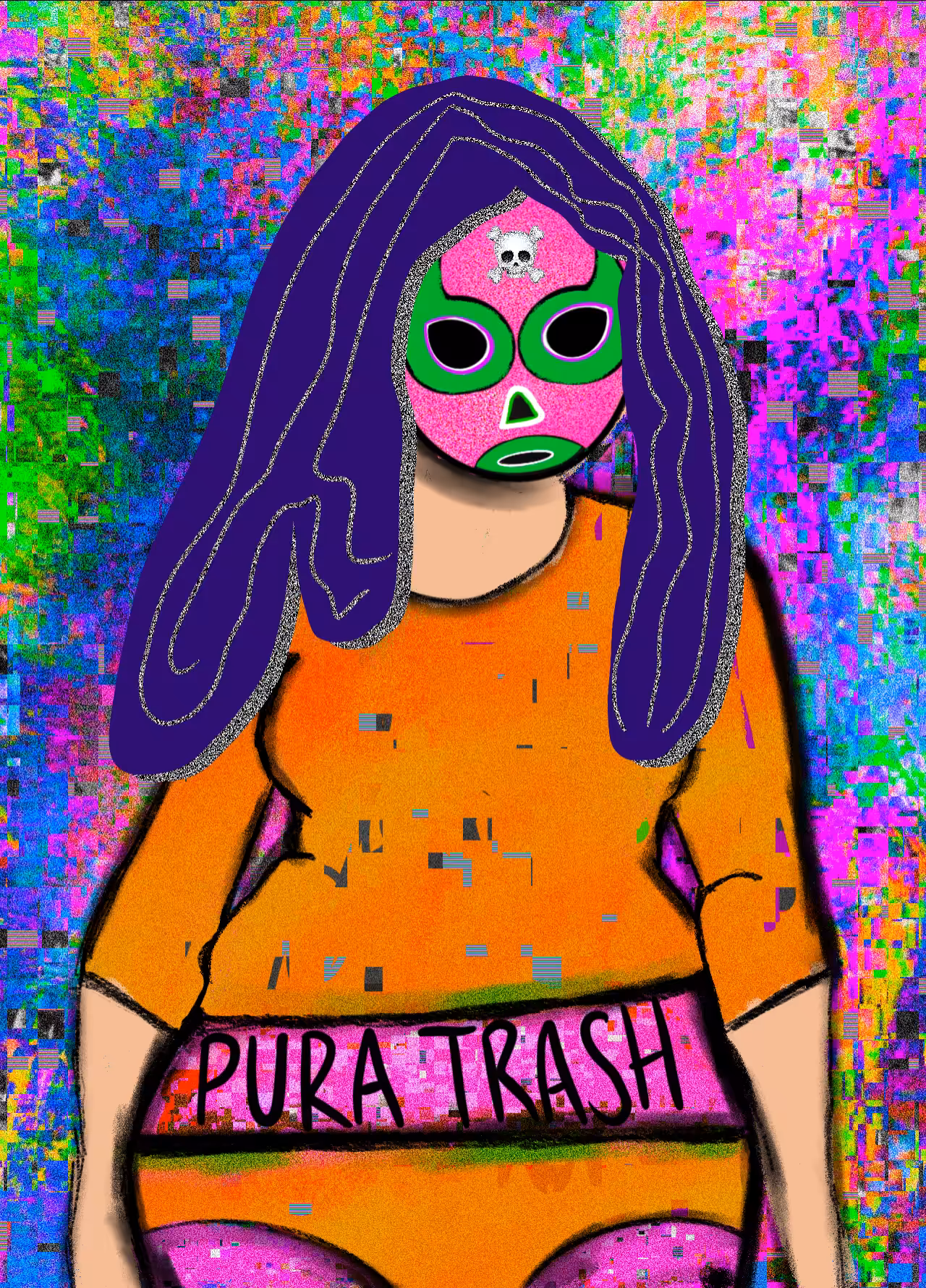 NFT luchadora #83