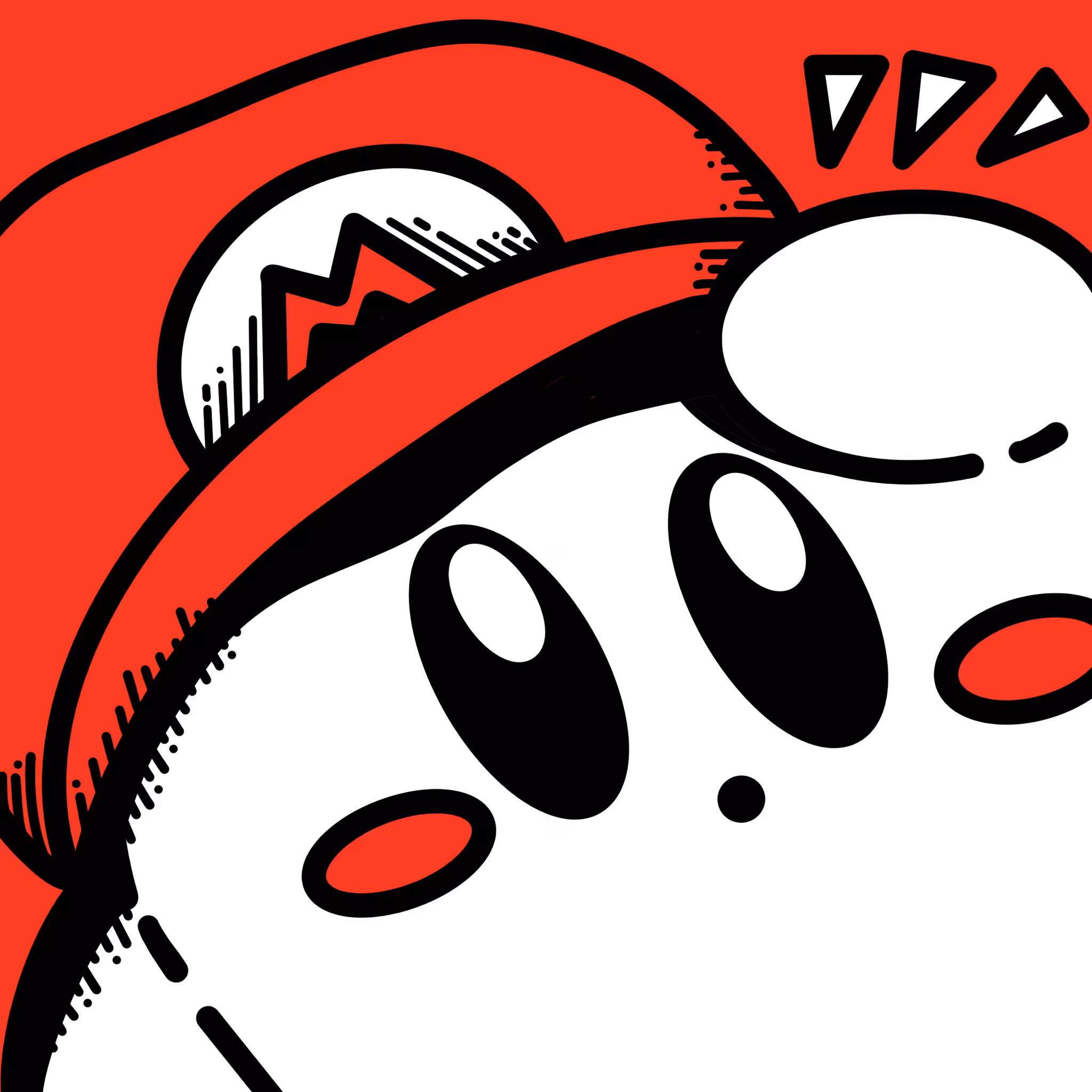 Confused Kirby