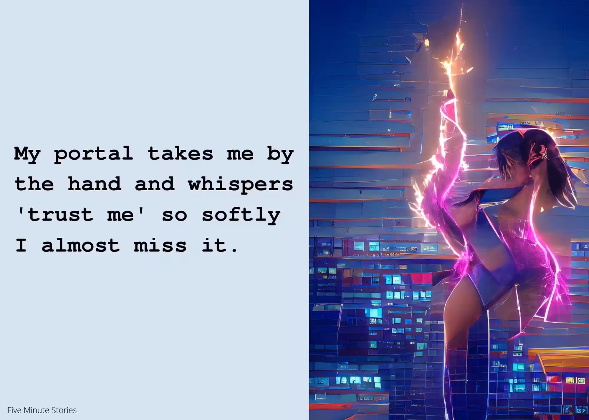 The  Portal Takes A Human Form