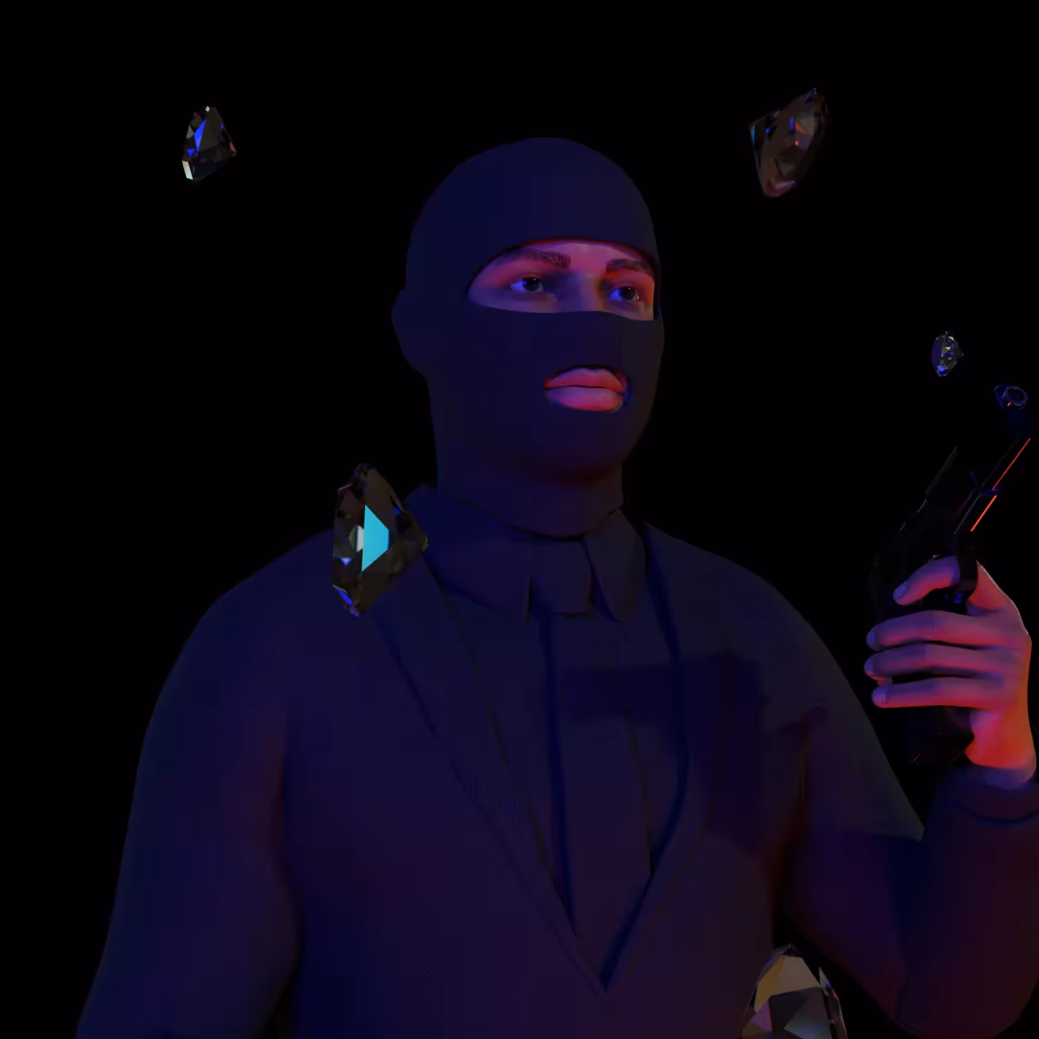 Mini Humans: B4NK R0BB3R #980