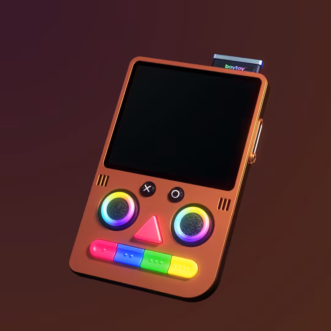 BOYTOY™ Handheld Game Console – Gold