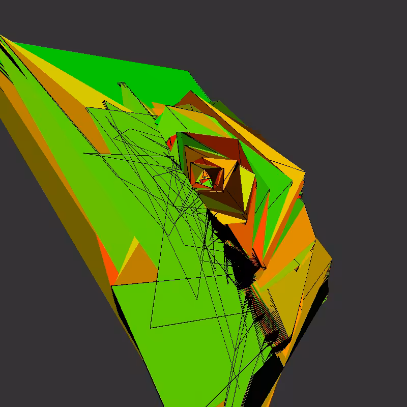 p5.js Descending a Staircase #27