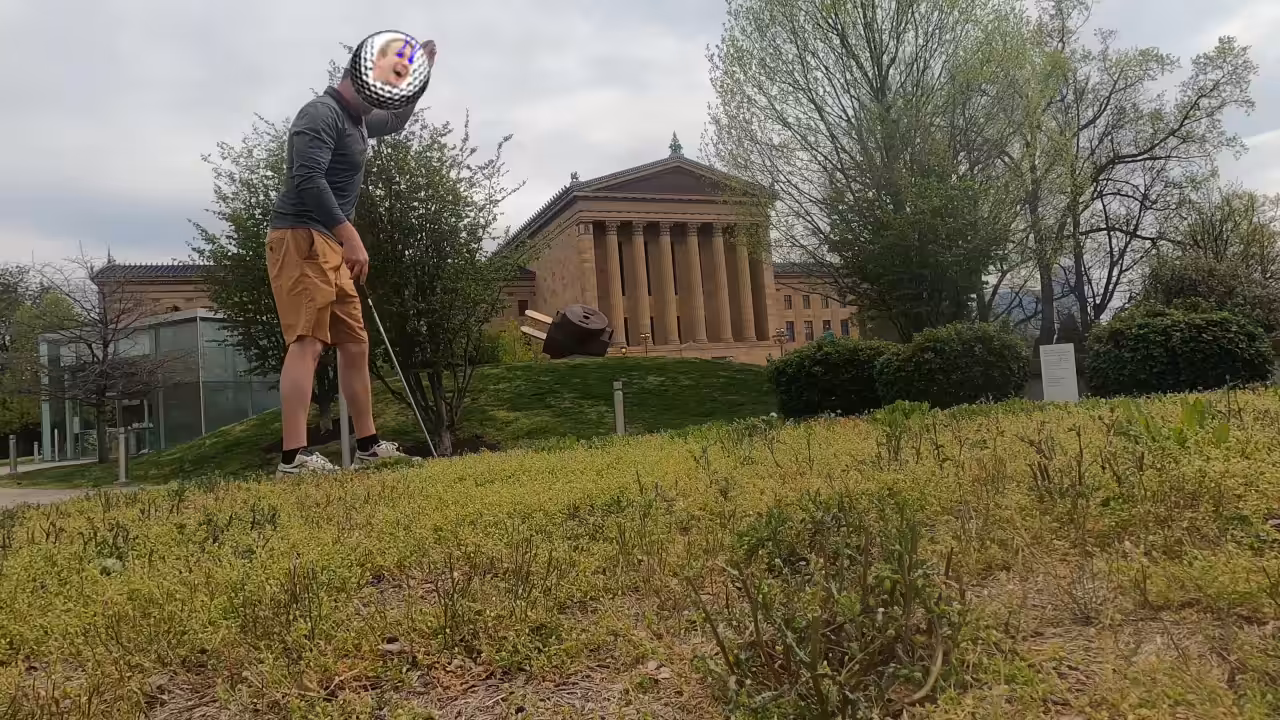 Golf #17 - Pennsylvania- "Art Bombs"