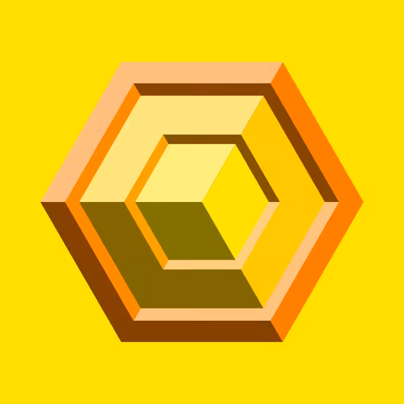 Hexagones - Art for Bots #46