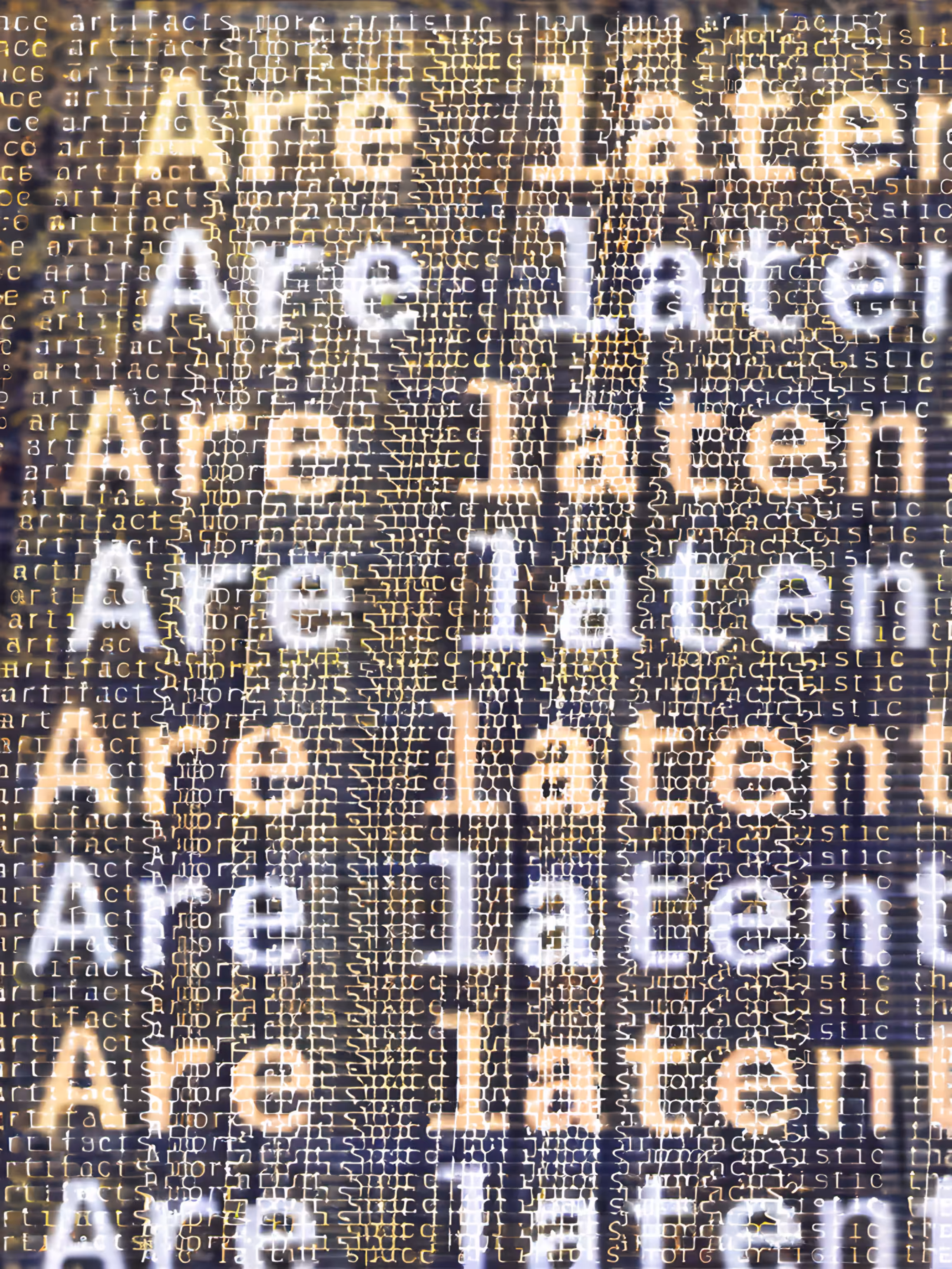 Is it AI art if a human designed it? #30
