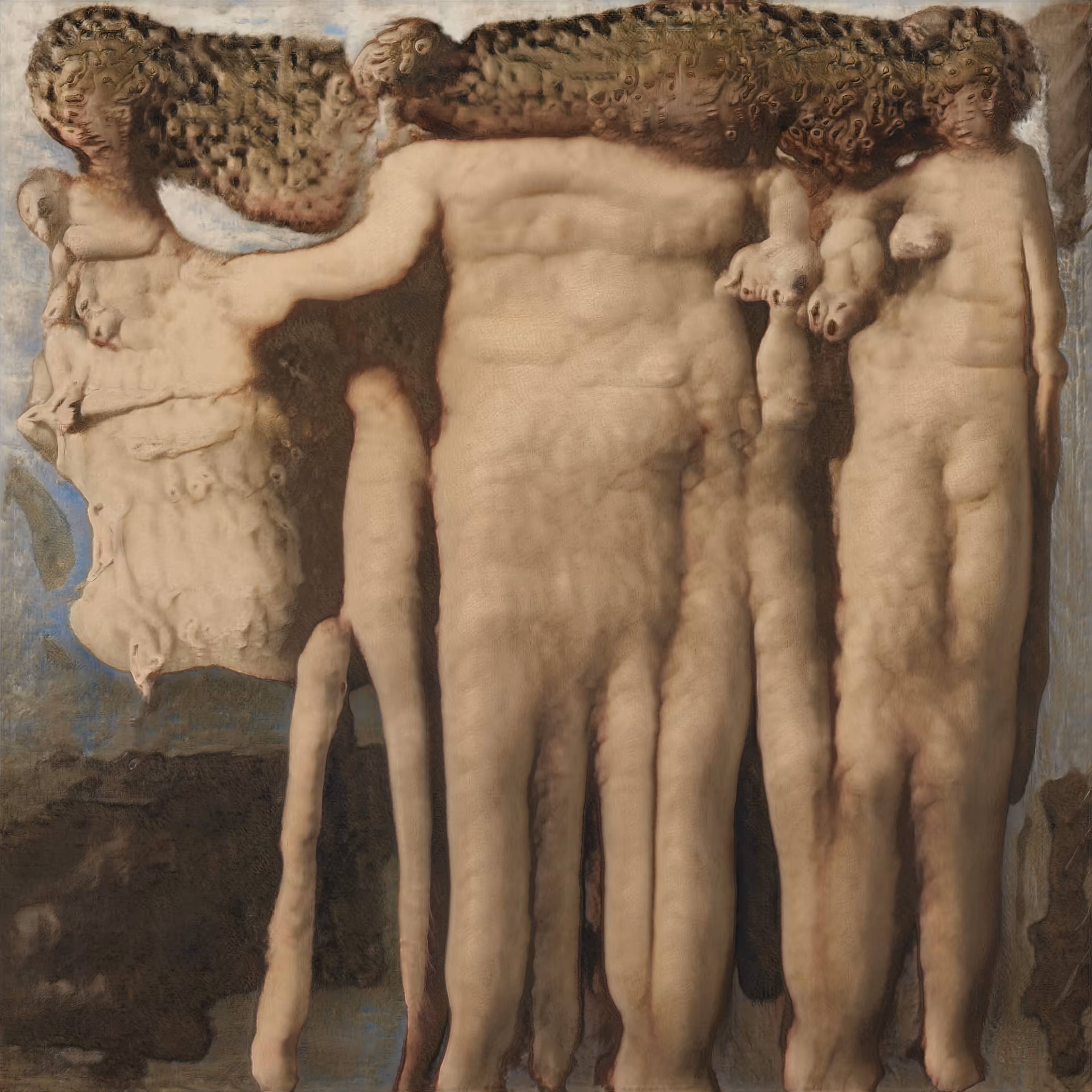 three ancient children