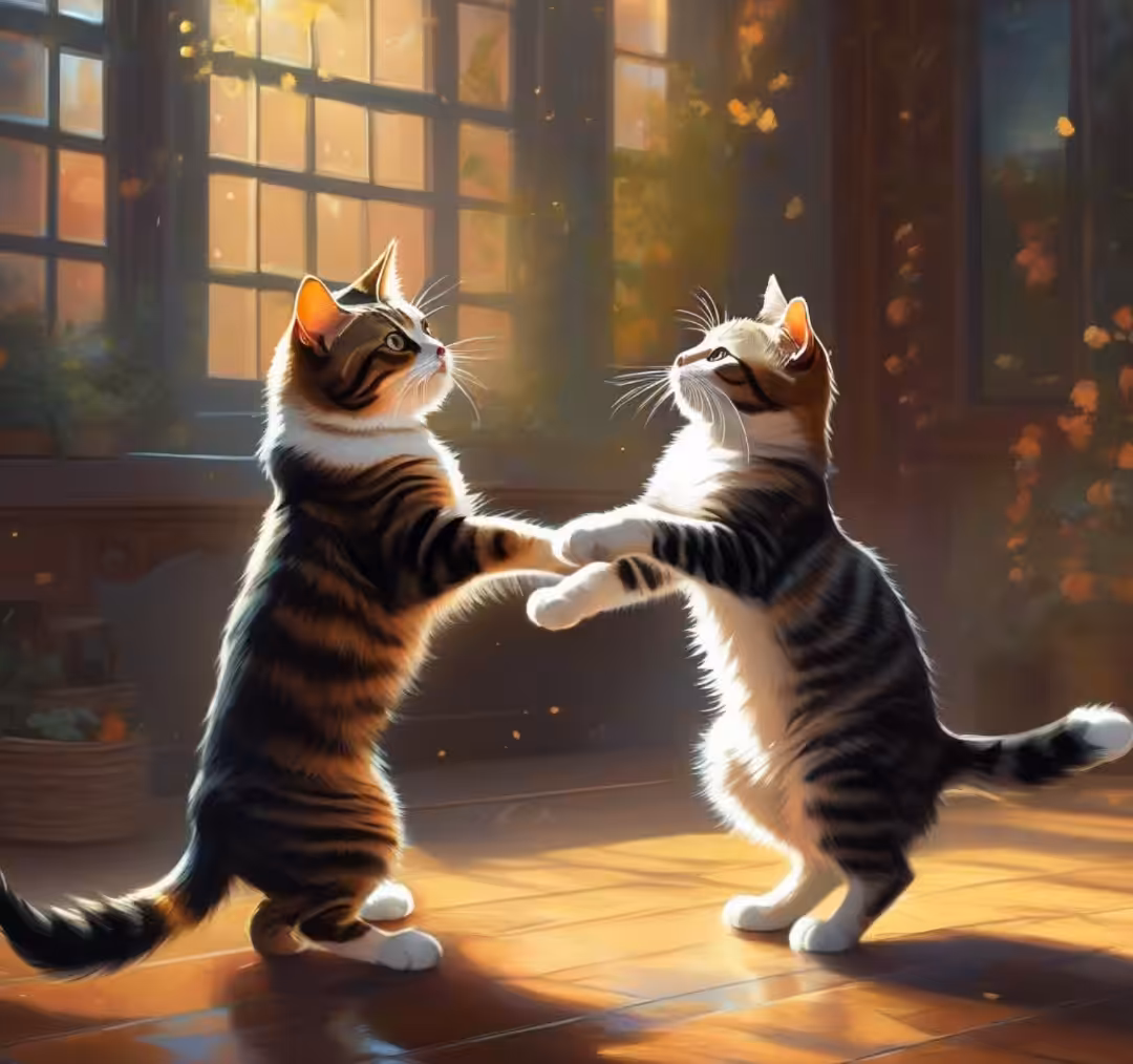 Dancing kitties 