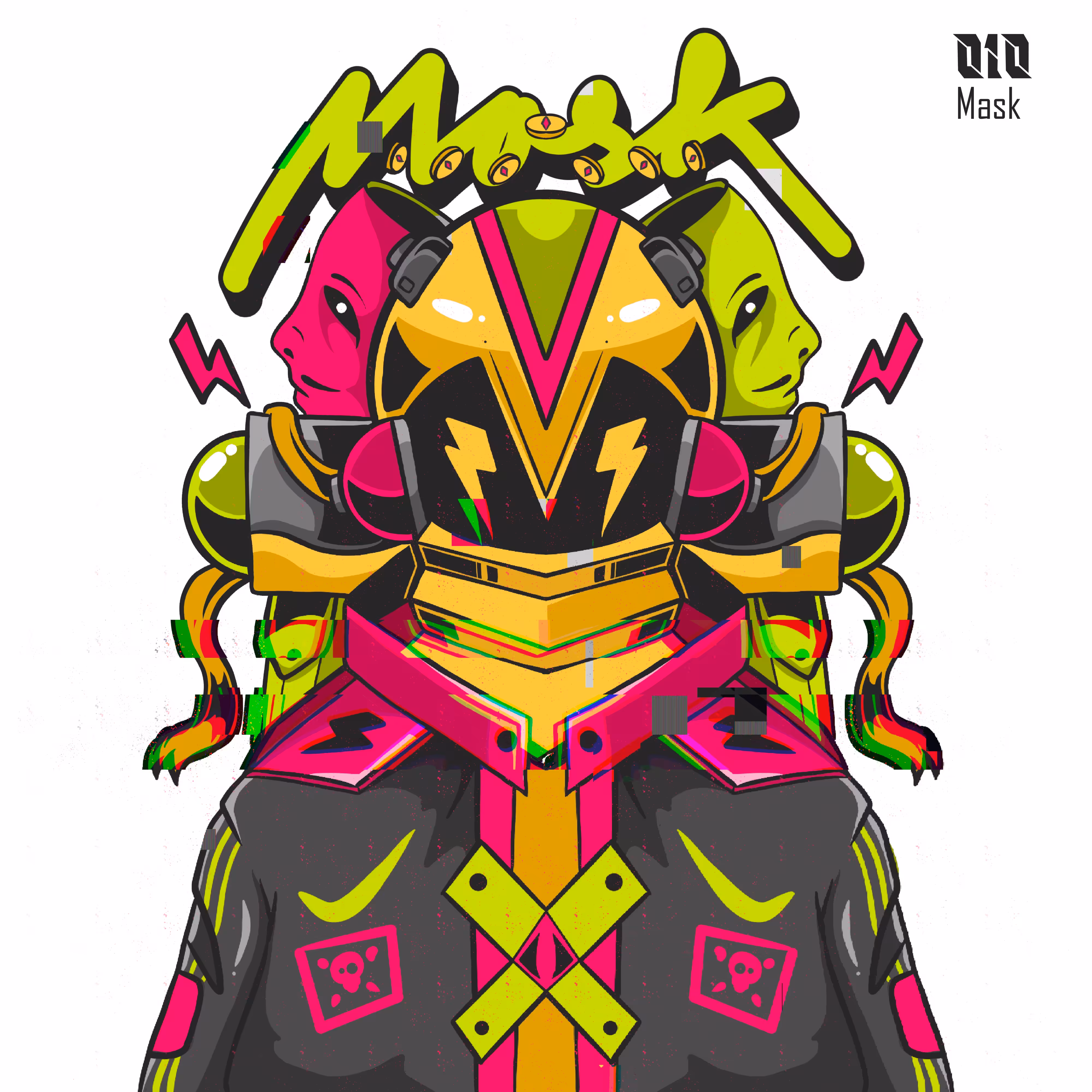 Cyberpunk Style 010 Mask