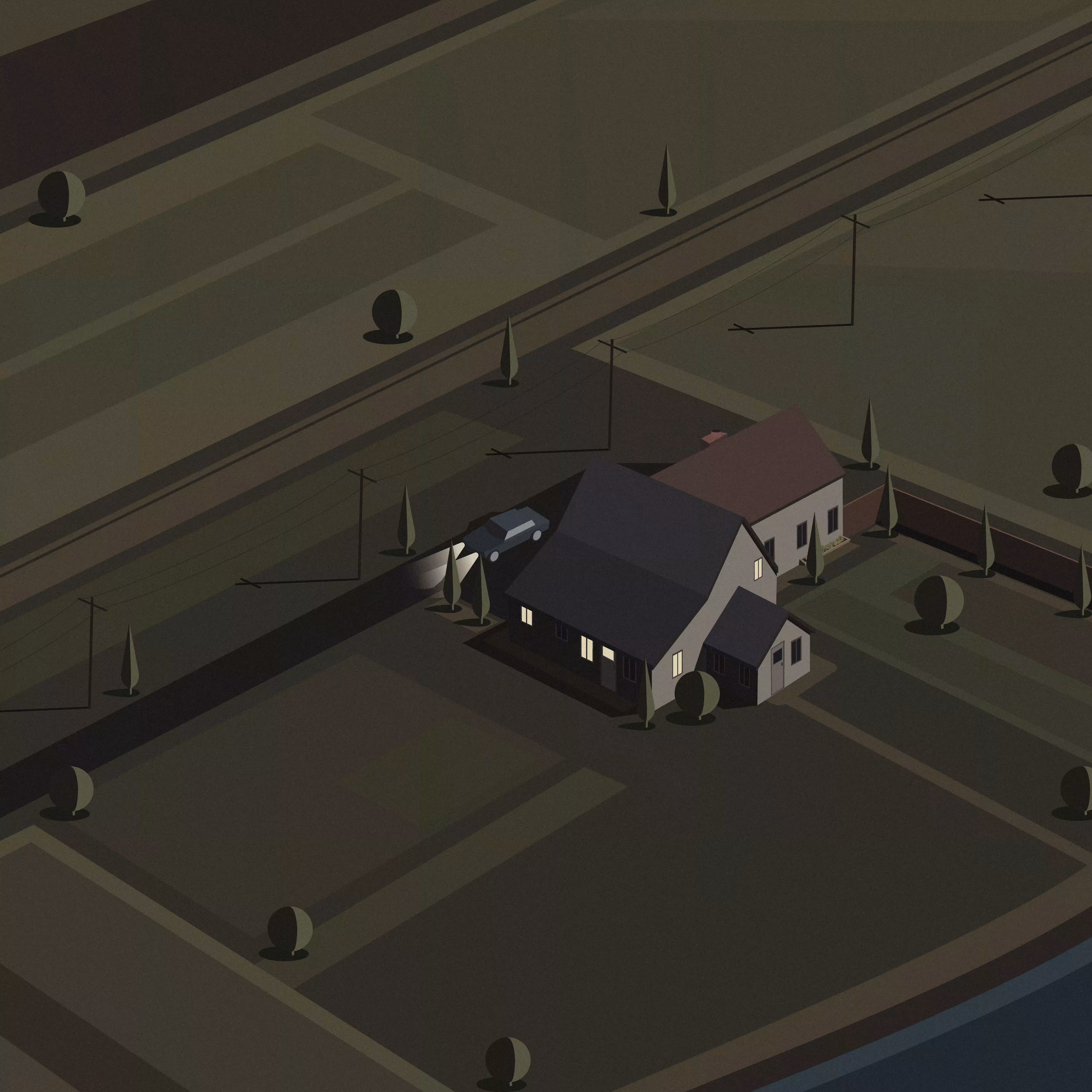 Nighttime Home #5