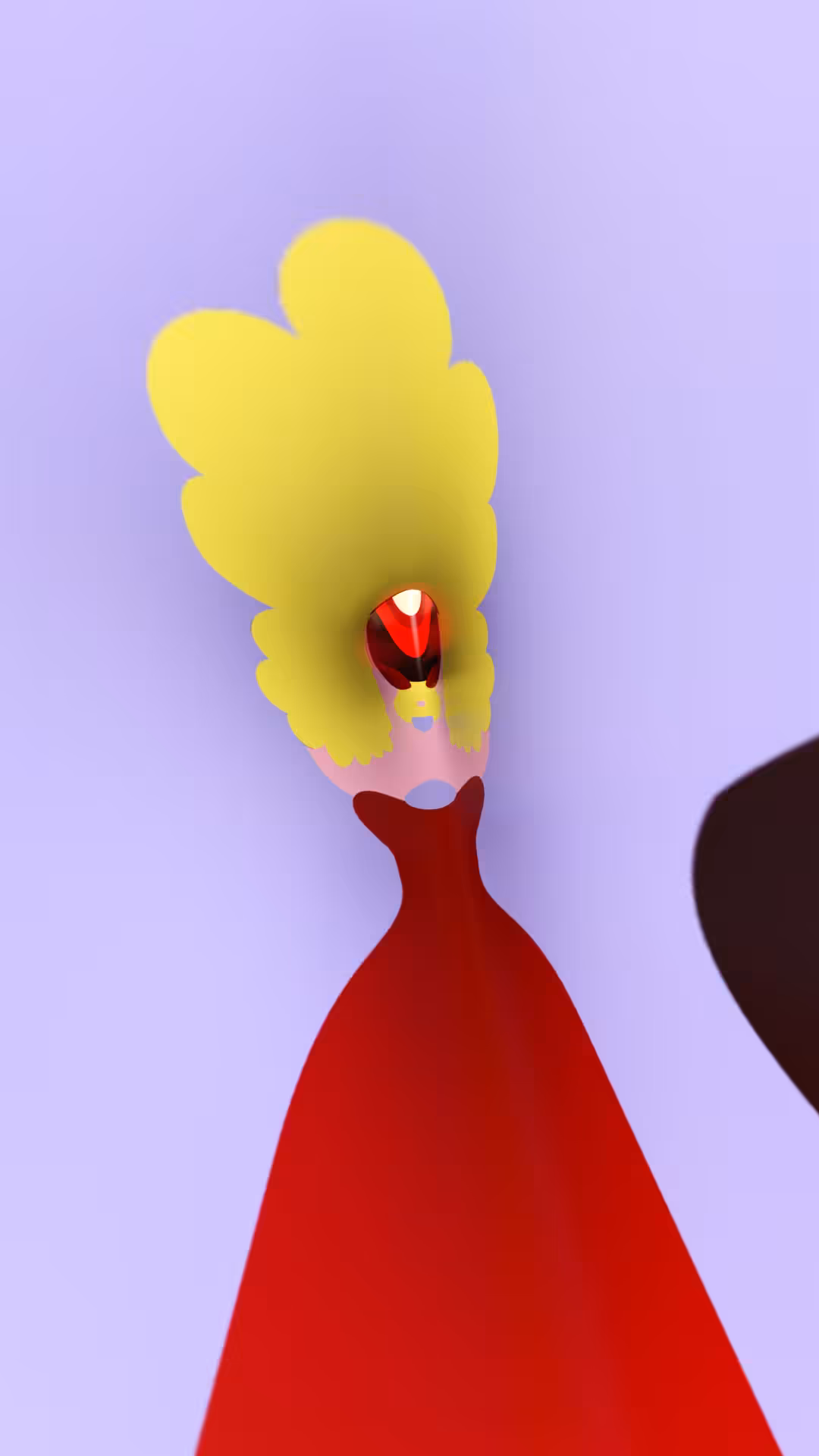 Red Dress Power Blonde