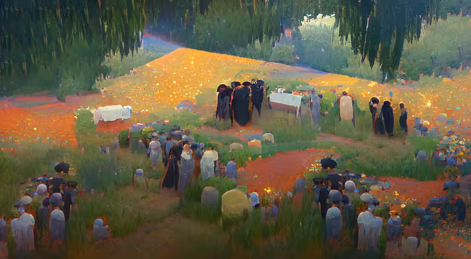 The birds whispering as the last eternal song
