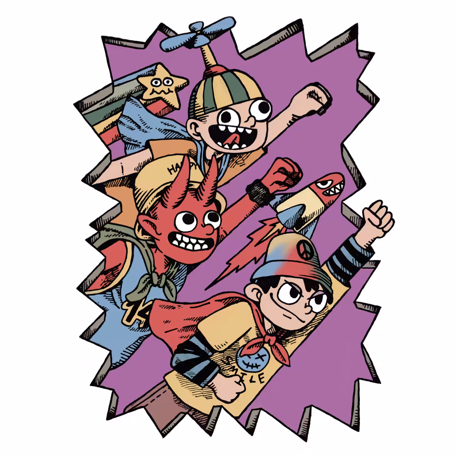 hero devil and my friends