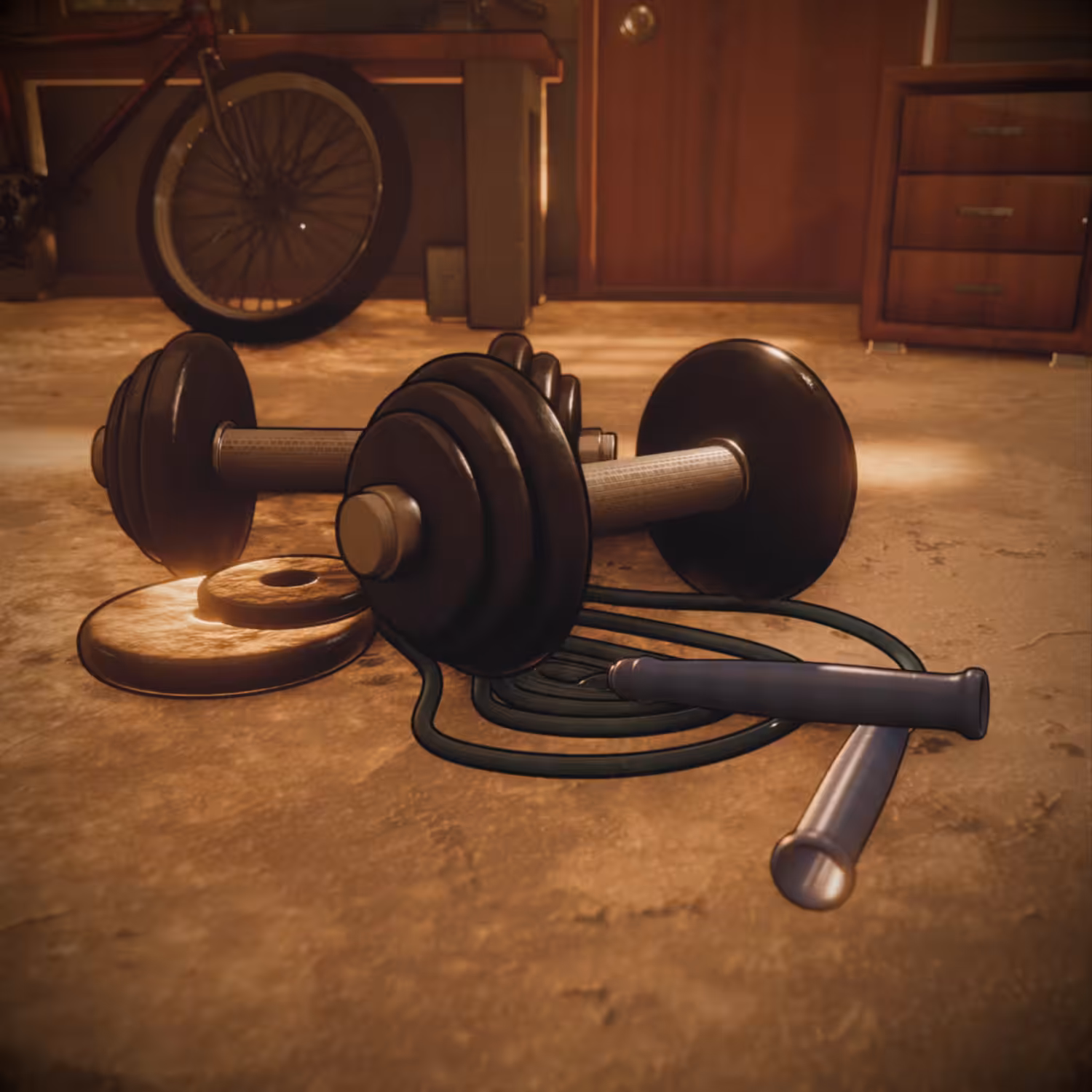 Items from The Garage 6551: First Weights