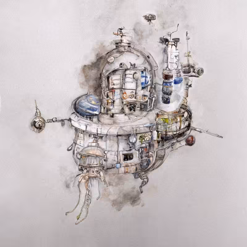 Utopian Space Castles #63